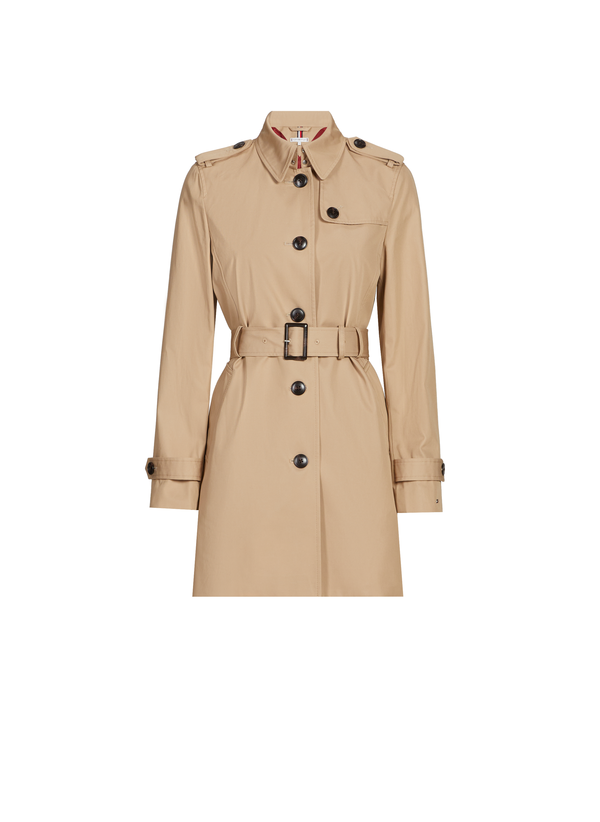 Trench en coton organique TOMMY HILFIGER