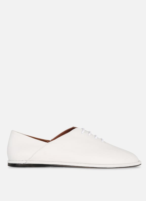 Derbies en cuir Blanc by CLAUDIE PIERLOT CLAUDIE PIERLOT Derbies en cuir Blanc