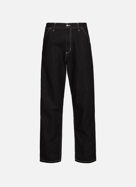 Single Knee jeans Black by CARHARTT WIP CARHARTT WIP Single Knee jeans Black