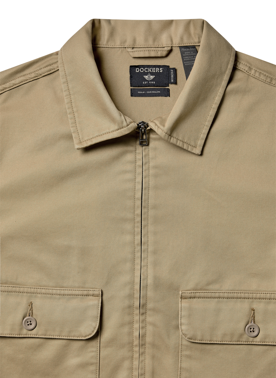 Veste légère en coton DOCKERS Beige