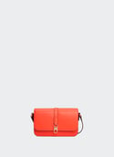 Sac bandoulière à rabat   Florence orange