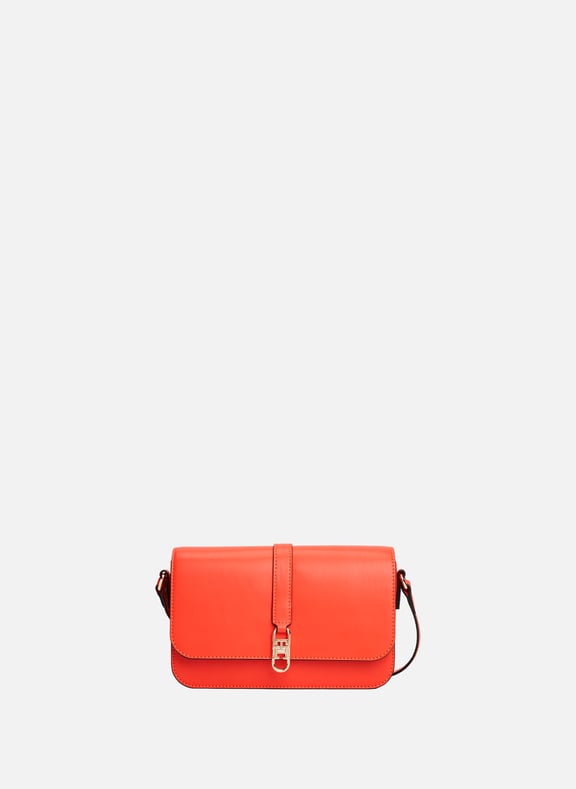 Flap shoulder bag Orange by TOMMY HILFIGER TOMMY HILFIGER Flap shoulder bag Orange