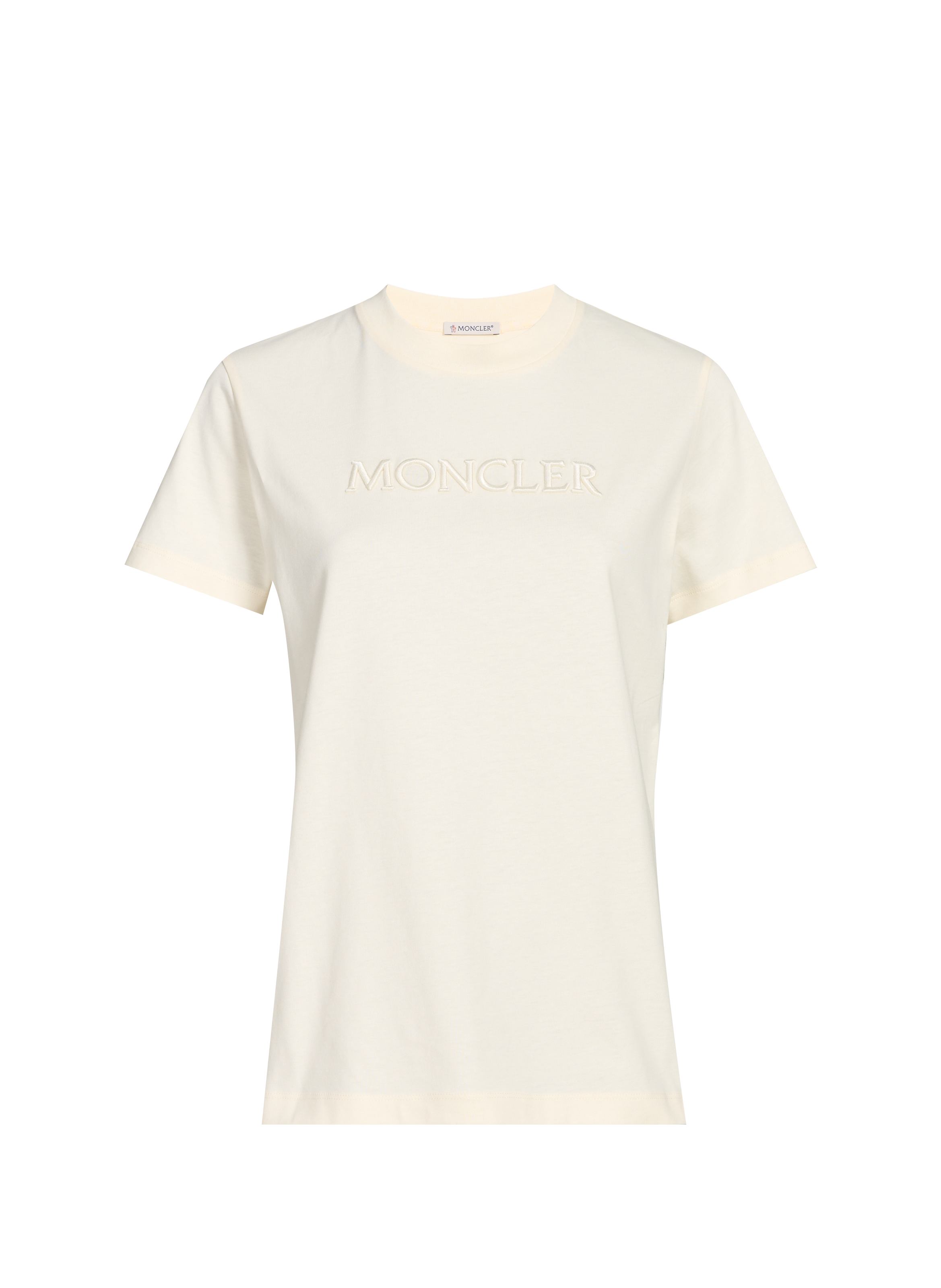 Cotton Logo T-shirt MONCLER White