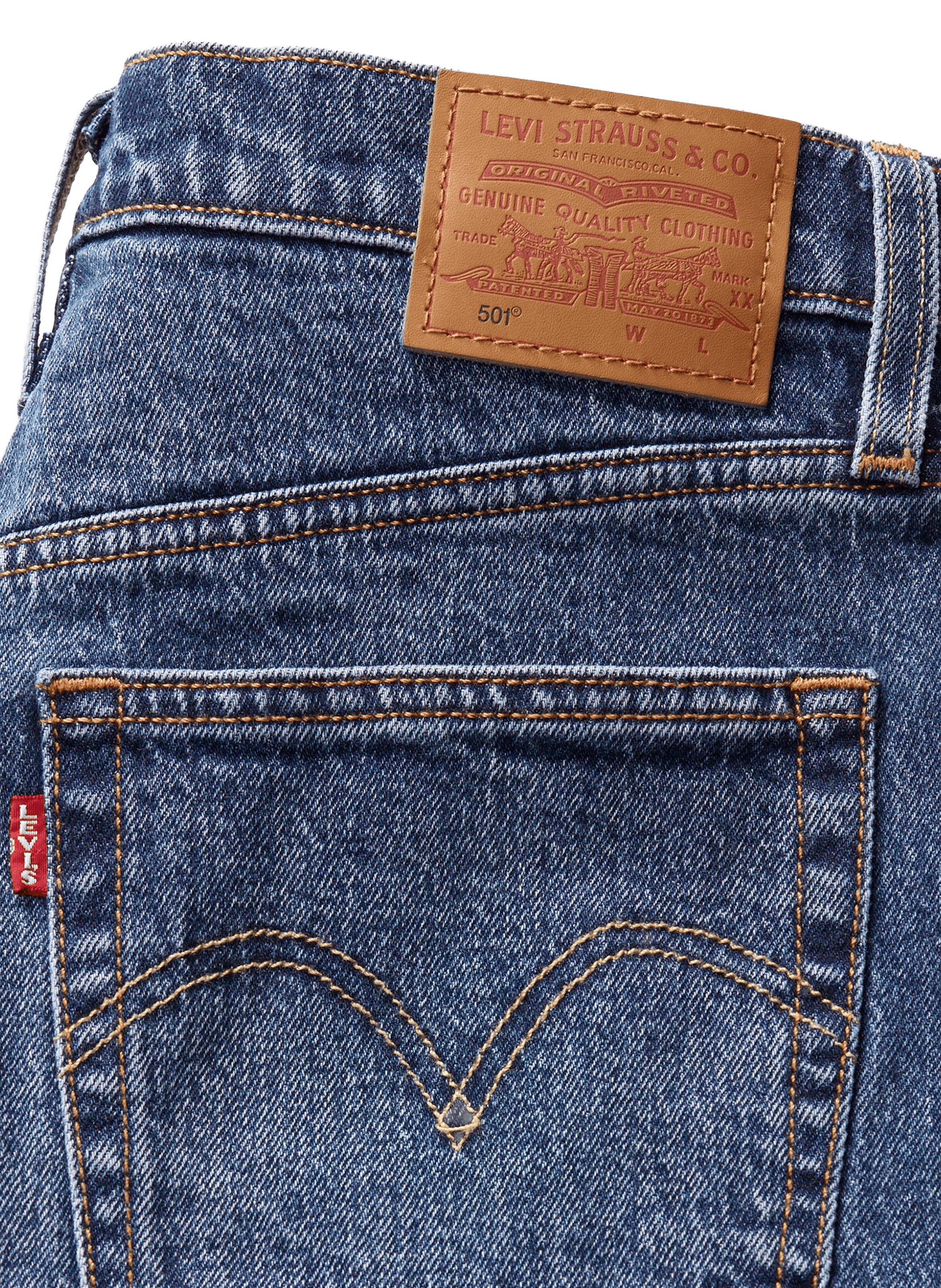 501 denim shorts LEVI&#039;S Blue