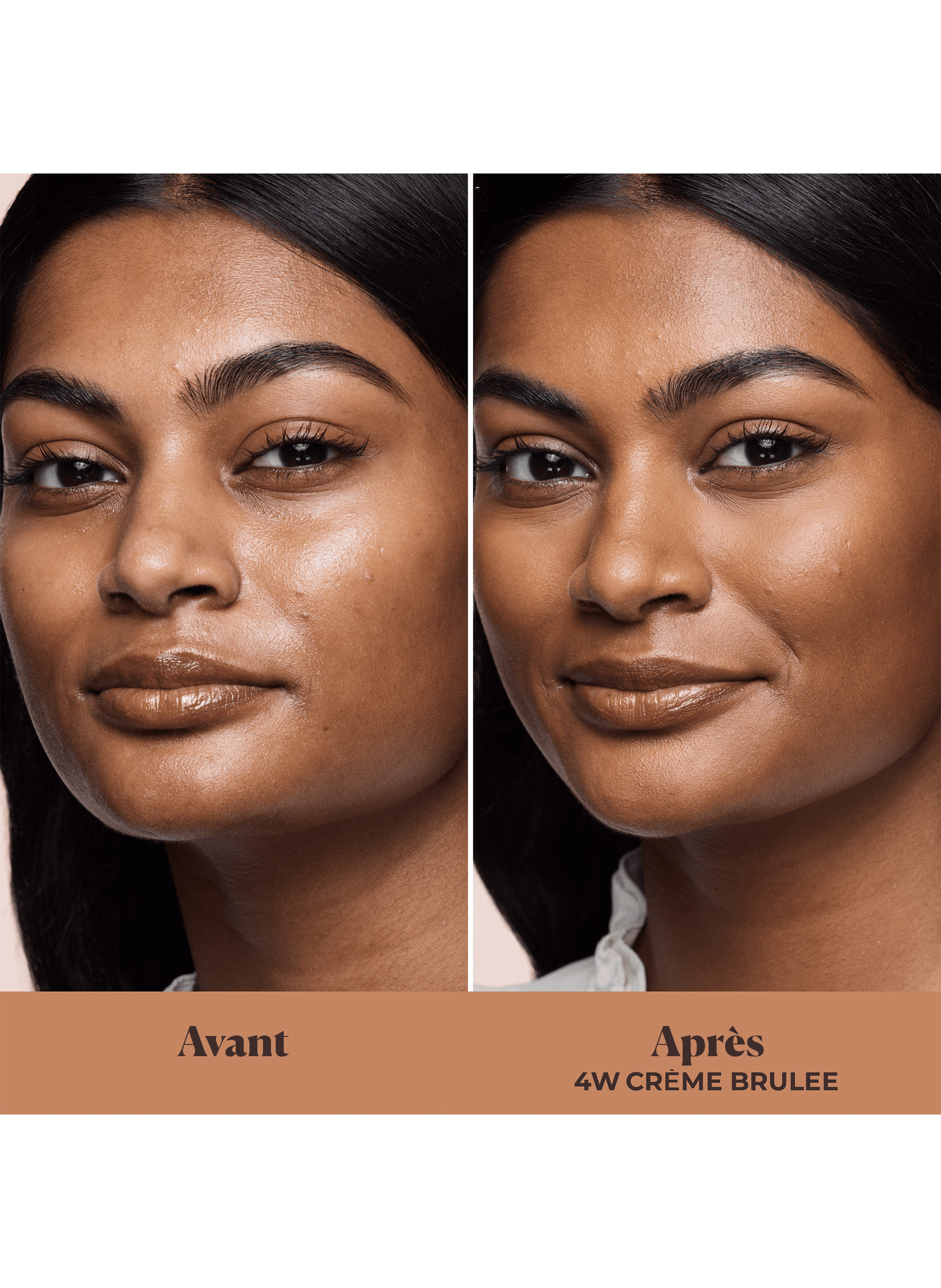 Real Flawless Feather Matte Powder Foundation LAURA MERCIER 4w crème brûlée 