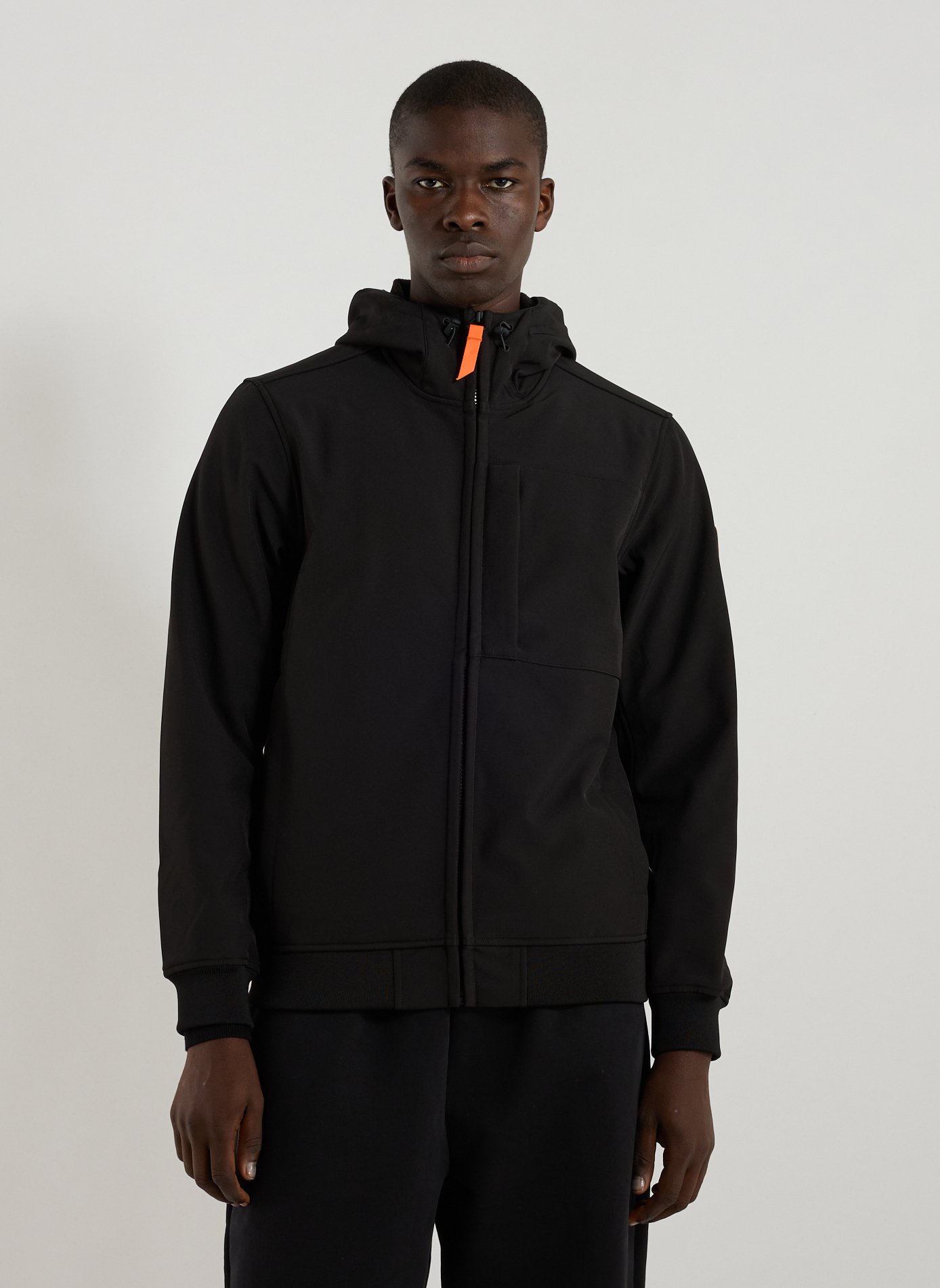 GERTRUDE ET GASTON Softshell Hooded Jacket Black