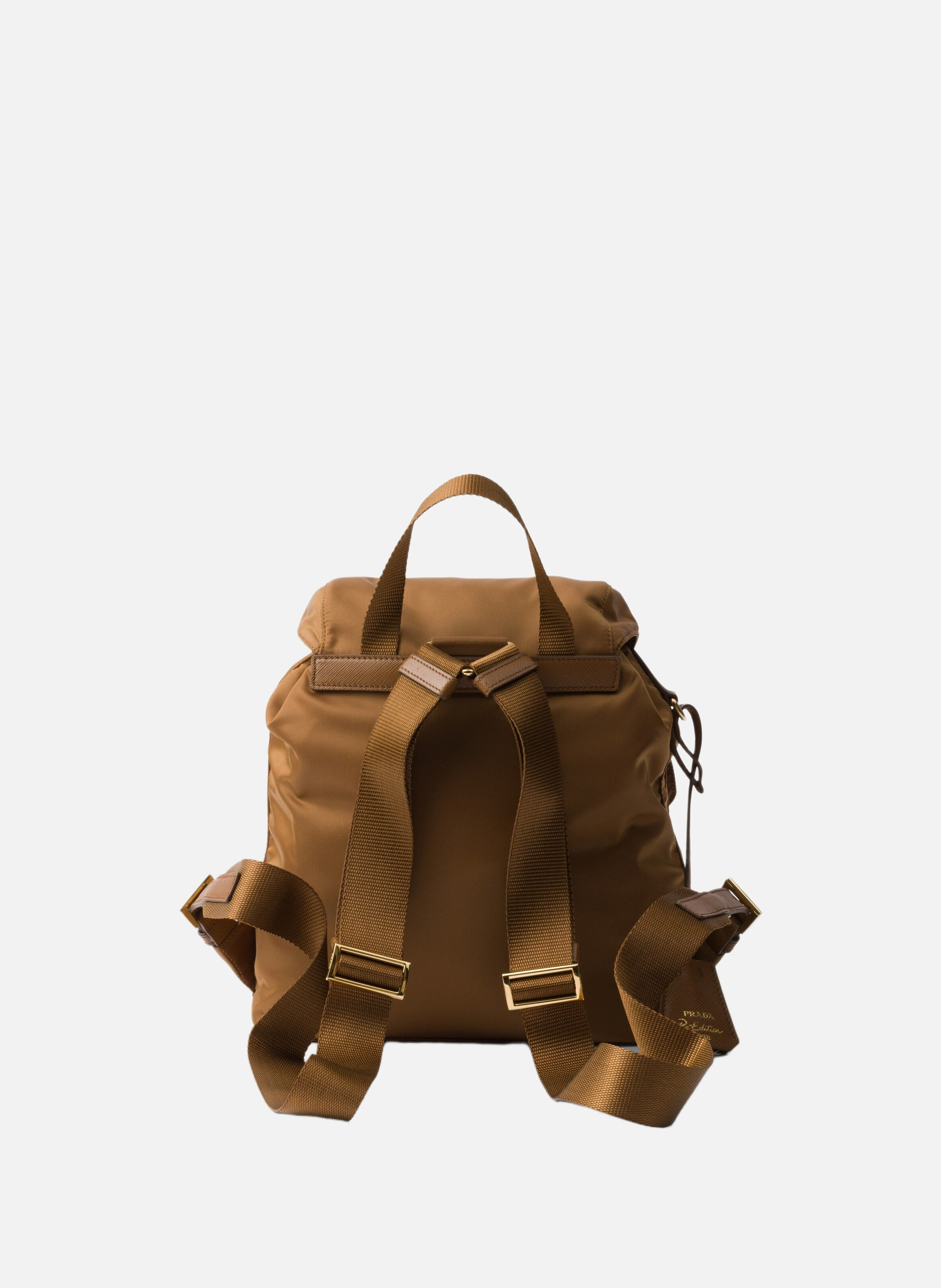 Petit sac à dos prada re-edition 1978 en re-nylon PRADA Marron