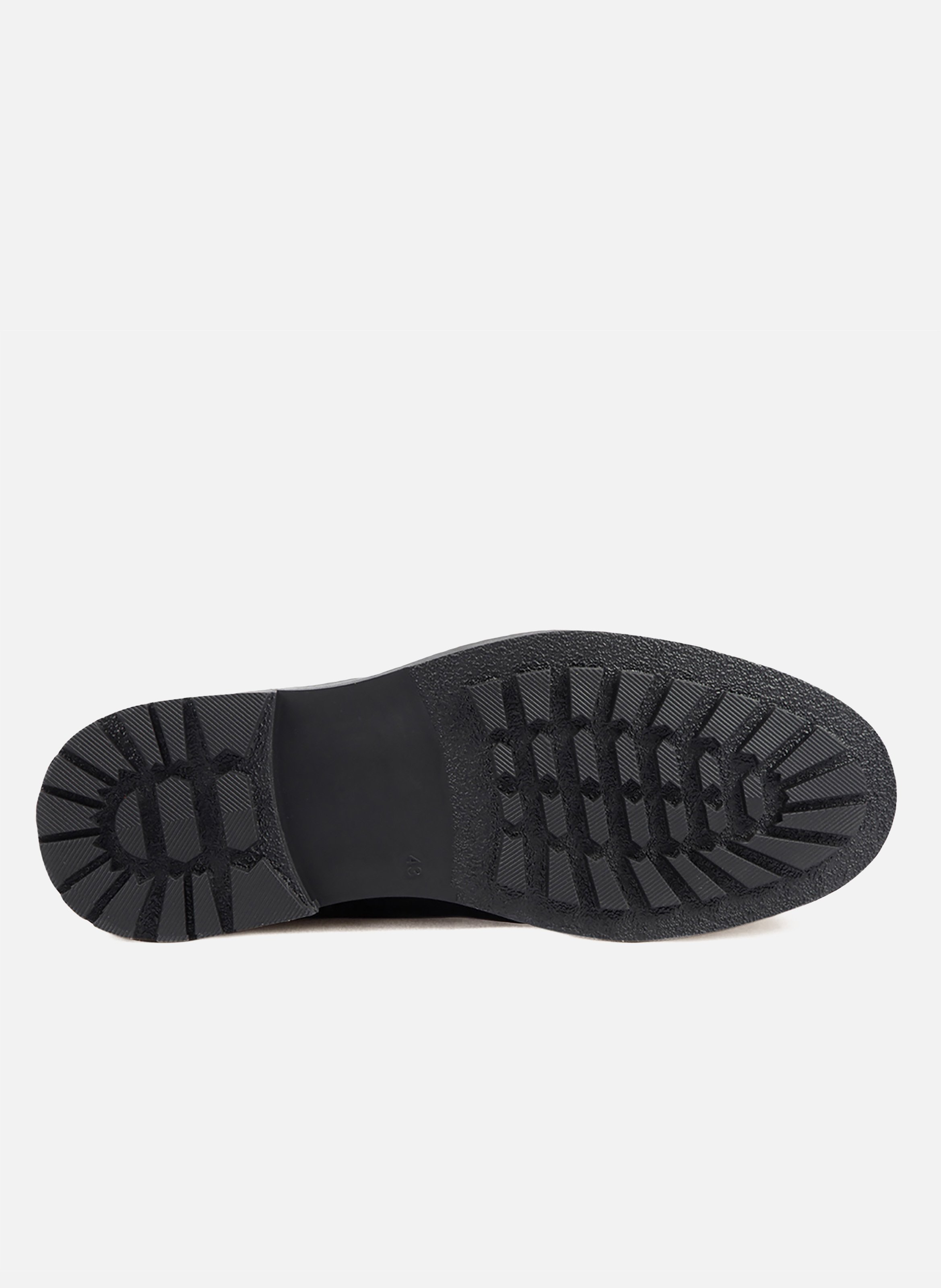 Boots rangers elliot cuir lisse noir JULES & JENN Noir