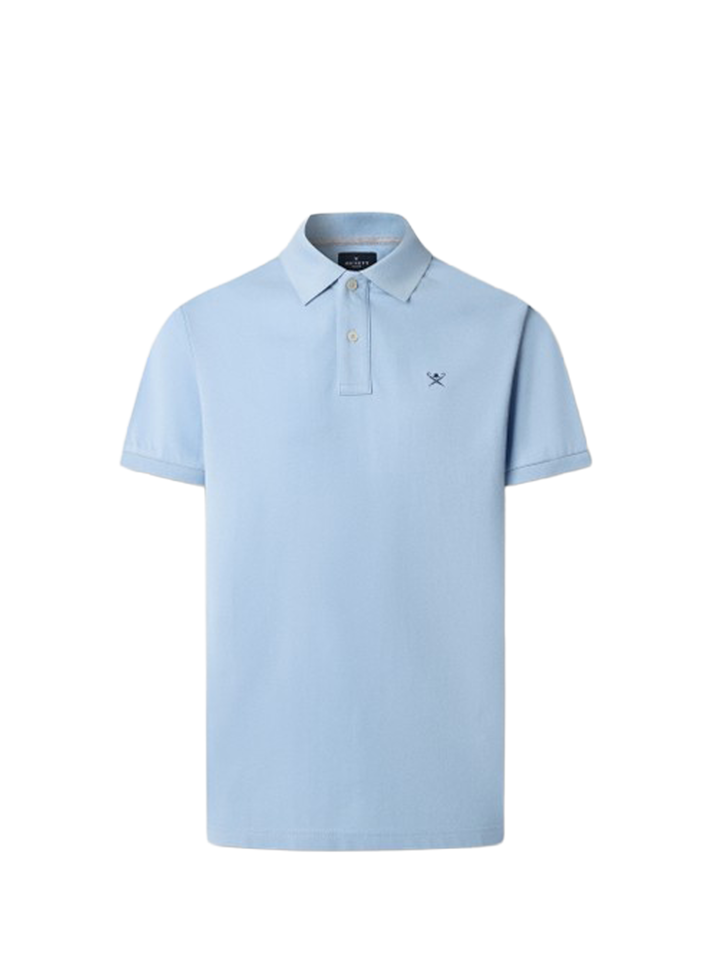 Polo à manches courtes en coton  Oxford blue