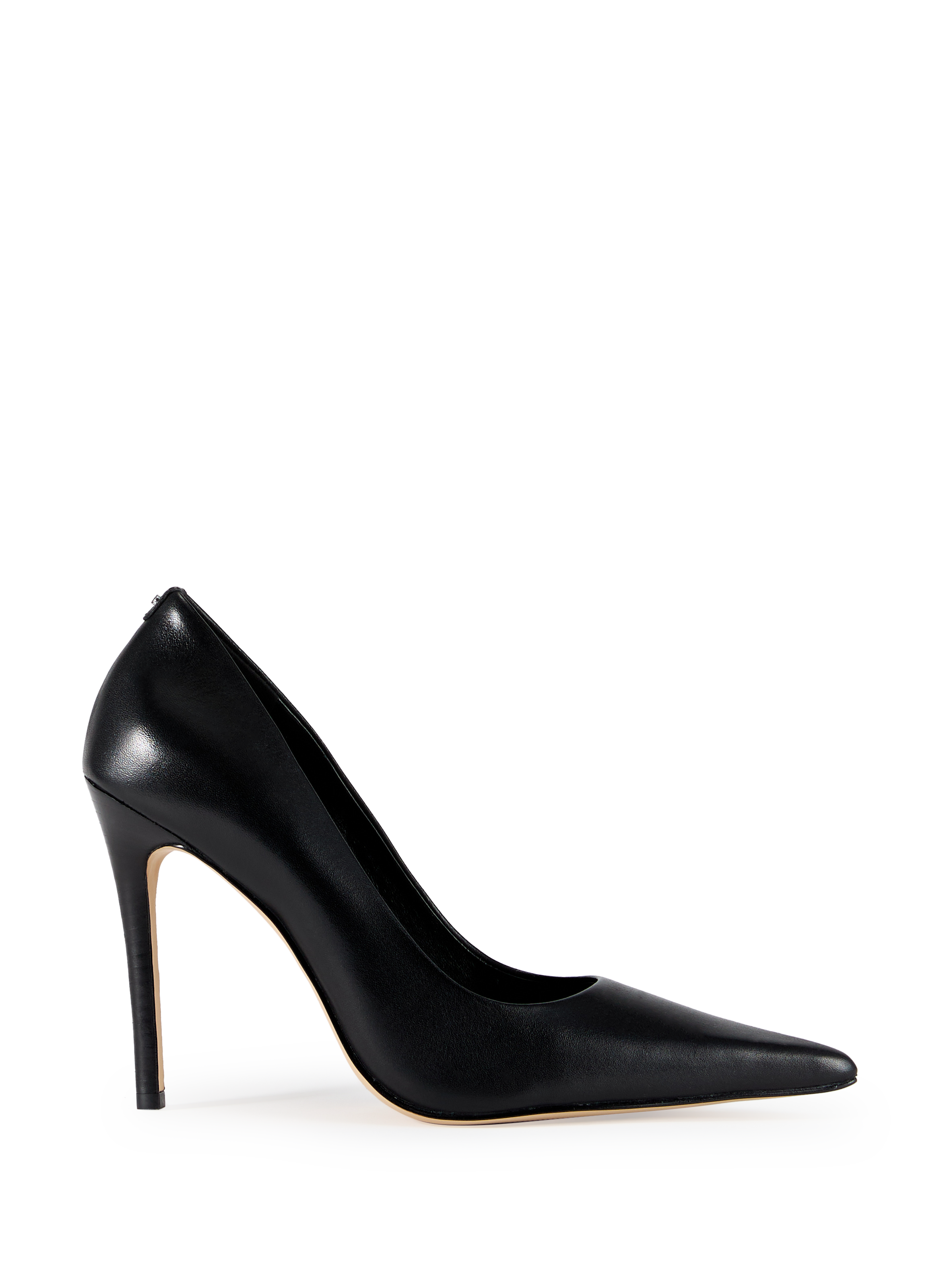 Stiletto heels in mixed leather MICHAEL KORS Black