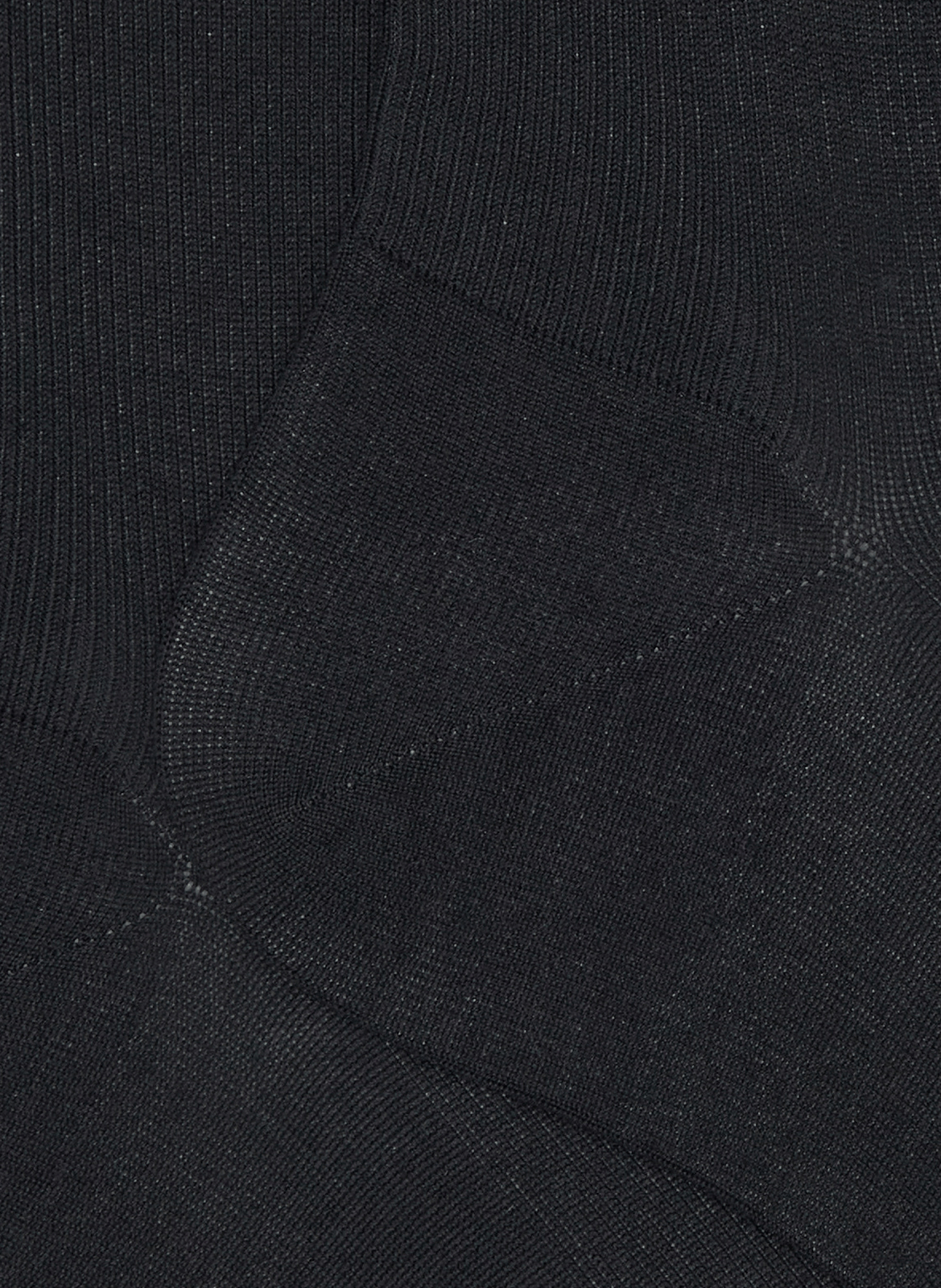 Chaussettes jambe sensible sans bord élastique en coton mélangé DORÉ DORÉ Noir