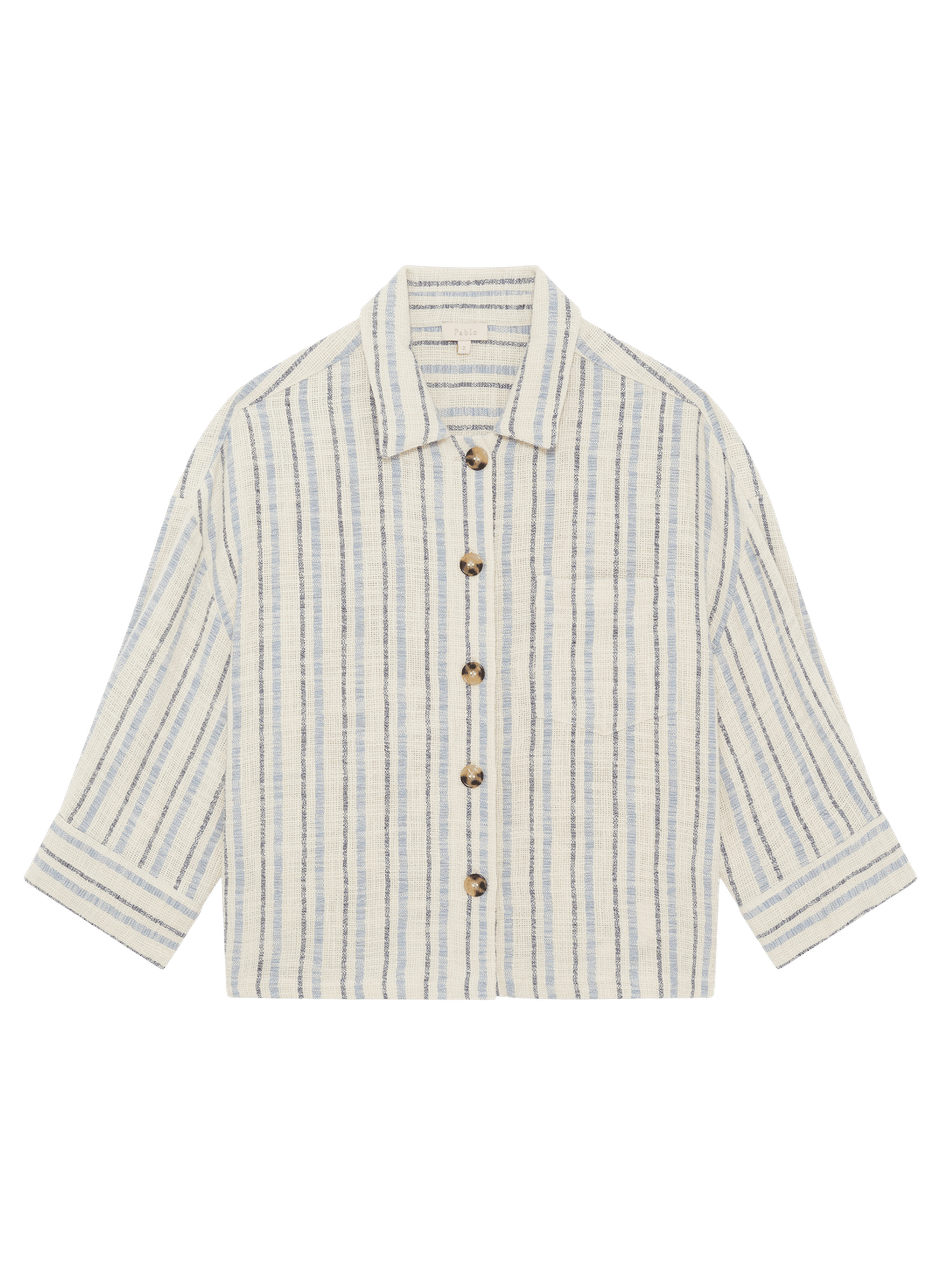 Surchemise à rayures - chanty PABLO Blanc