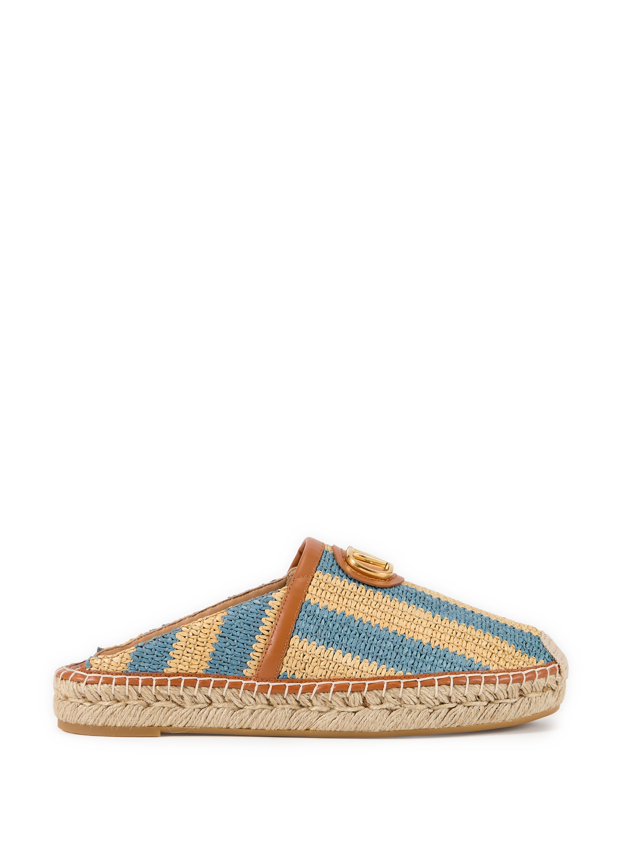 Espadrilles à rayures VALENTINO Bleu