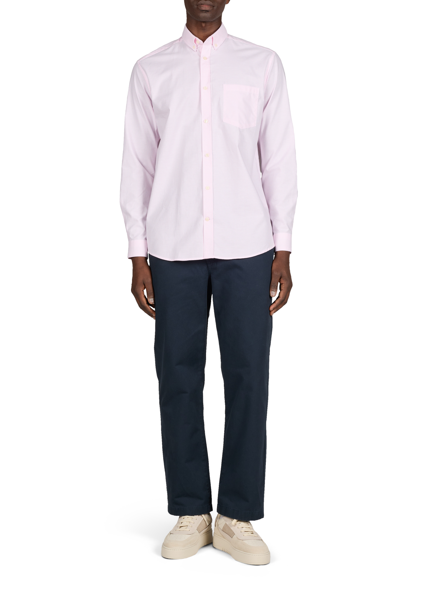 Straight shirt Hoxray-D in cotton AU PRINTEMPS PARIS Pink