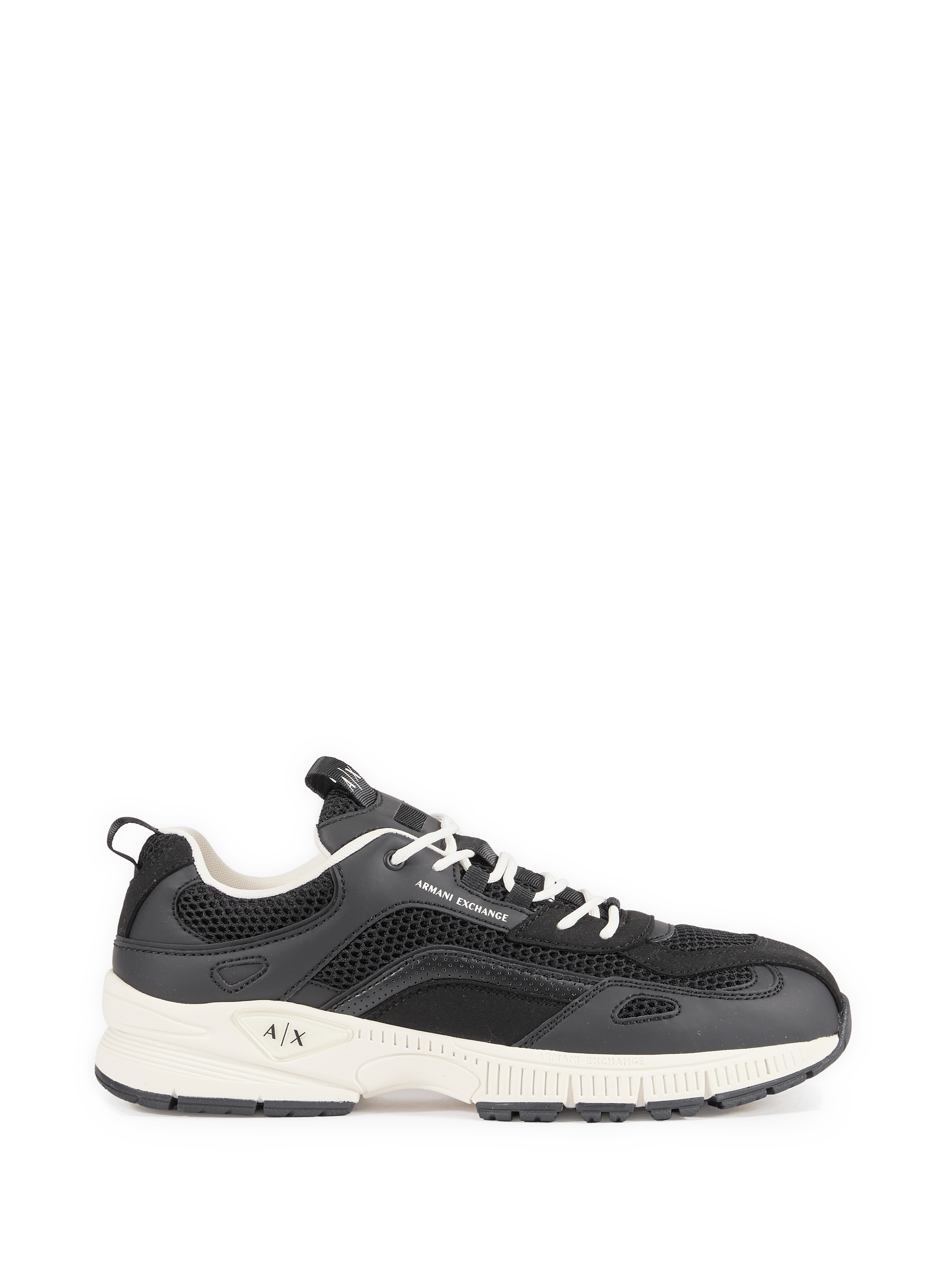 Bi-material sneakers ARMANI EXCHANGE Black