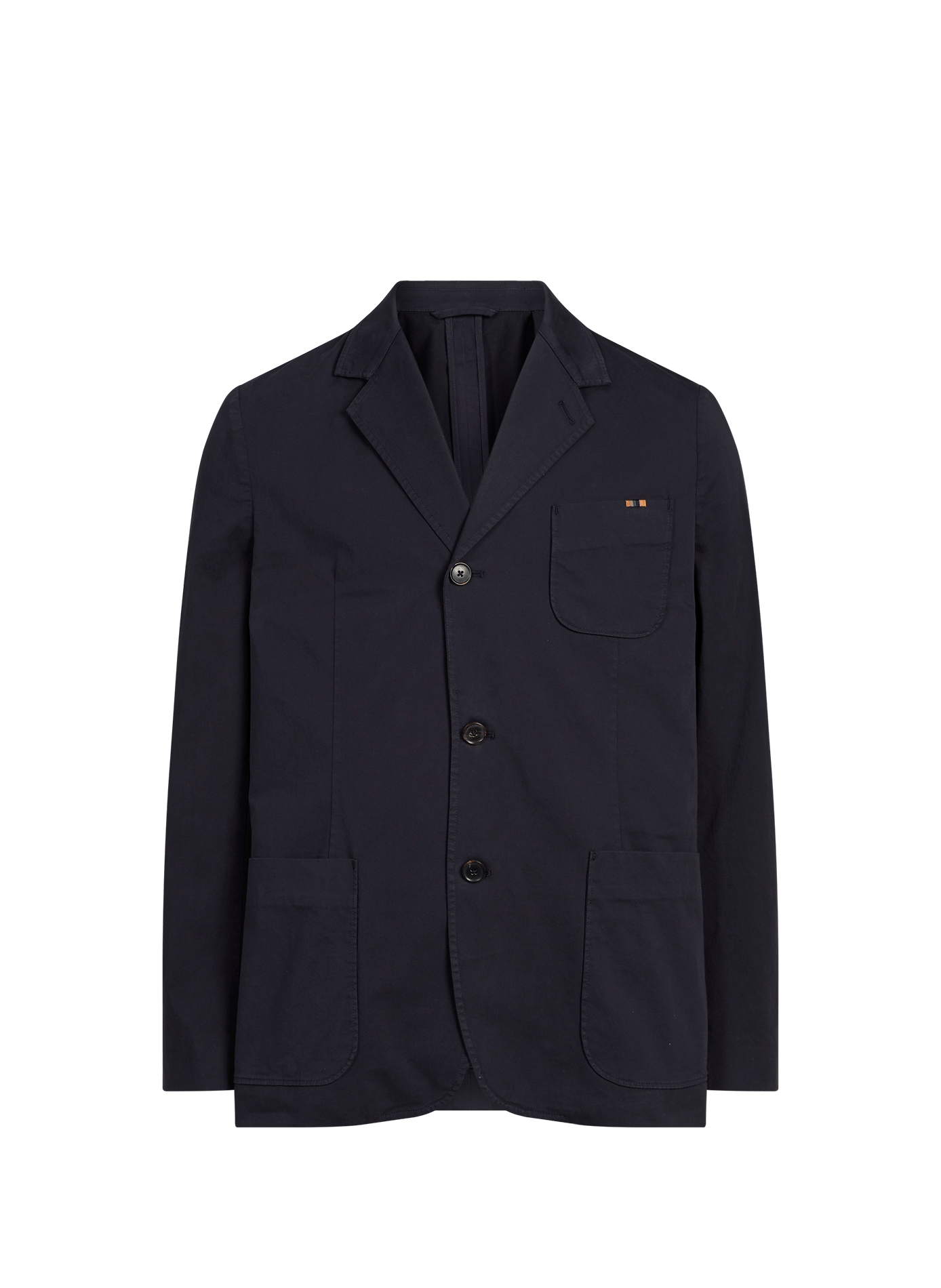 Straight blazer in a cotton blend PAUL SMITH Blue