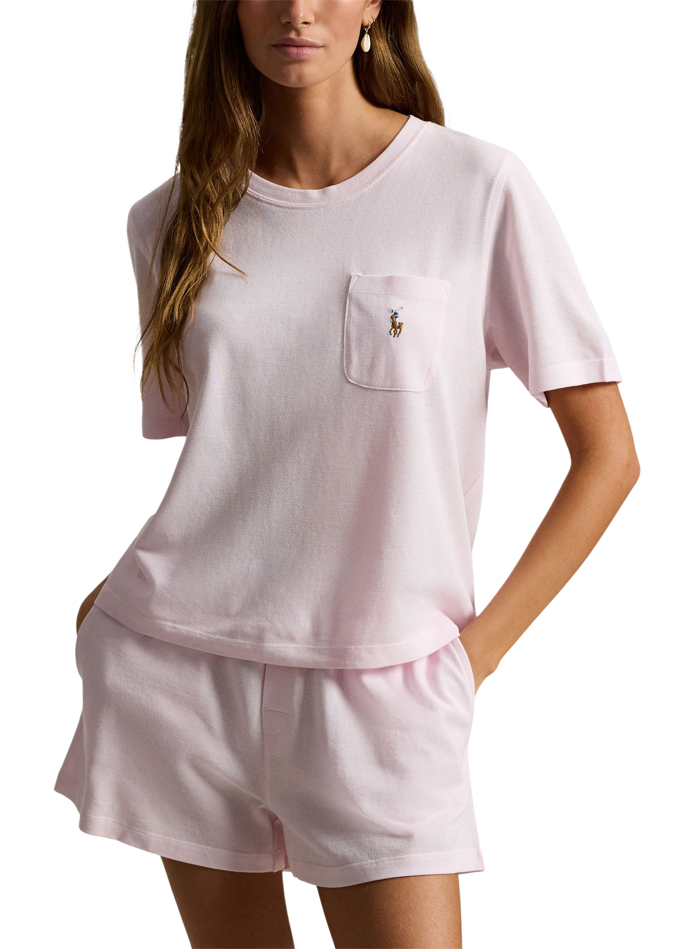 Cotton-blend pyjama set POLO RALPH LAUREN Pink