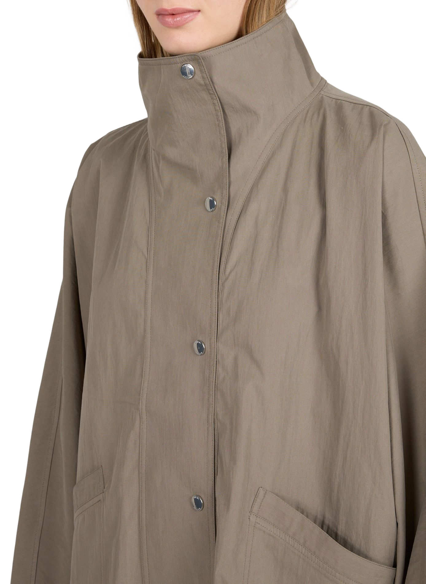 Parachute-Jacke aus Baumwollmischung TOTEME Braun