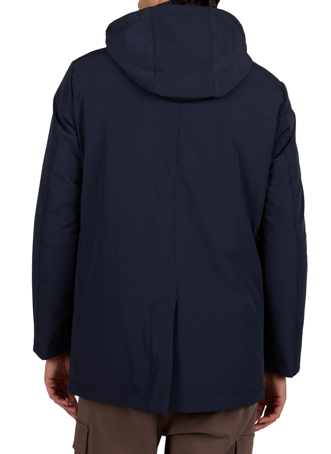 Halflange parka met capuchon PAUL & SHARK Blauw