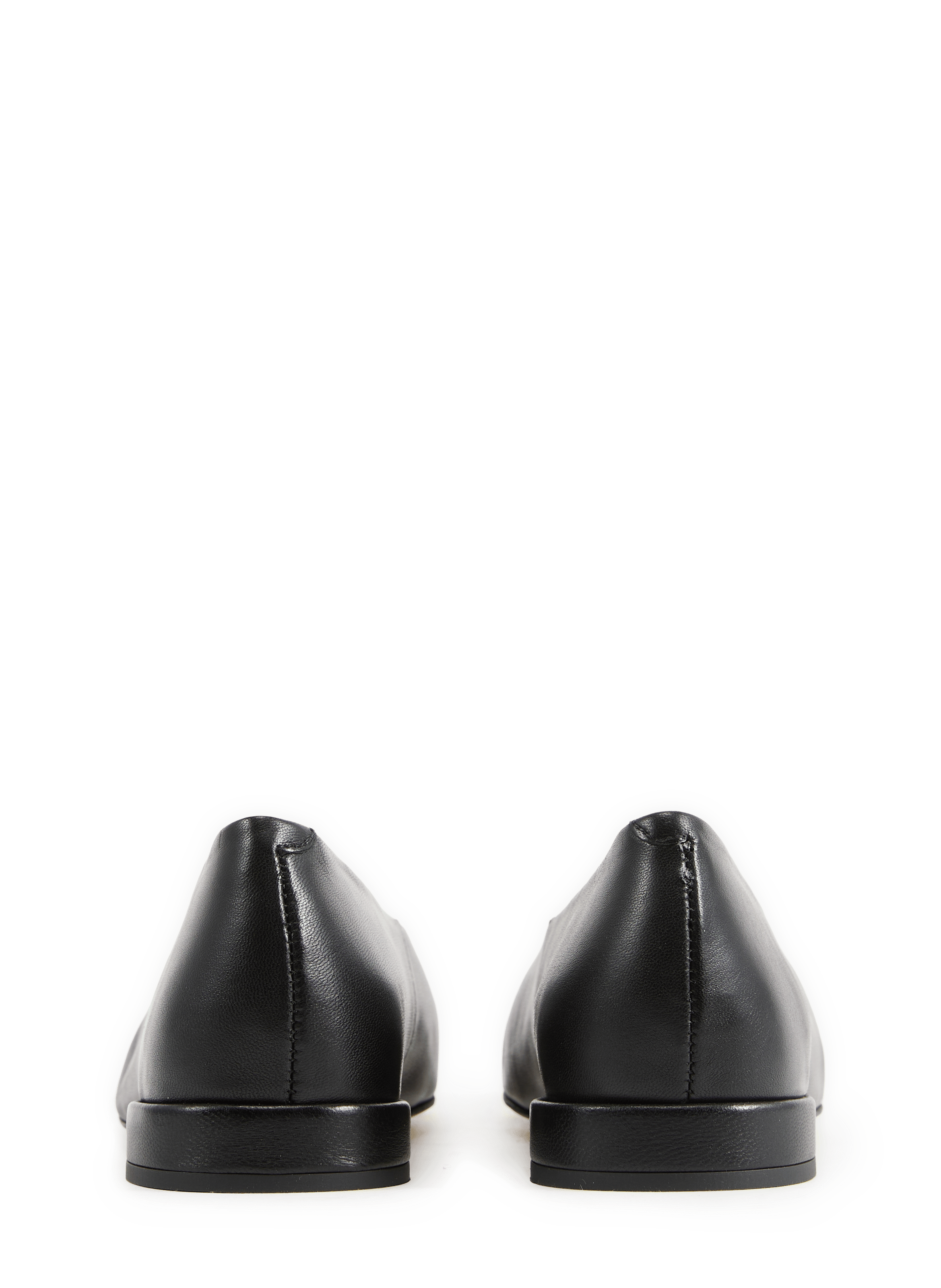 Leather ballet flats MAISON TOUFET Black