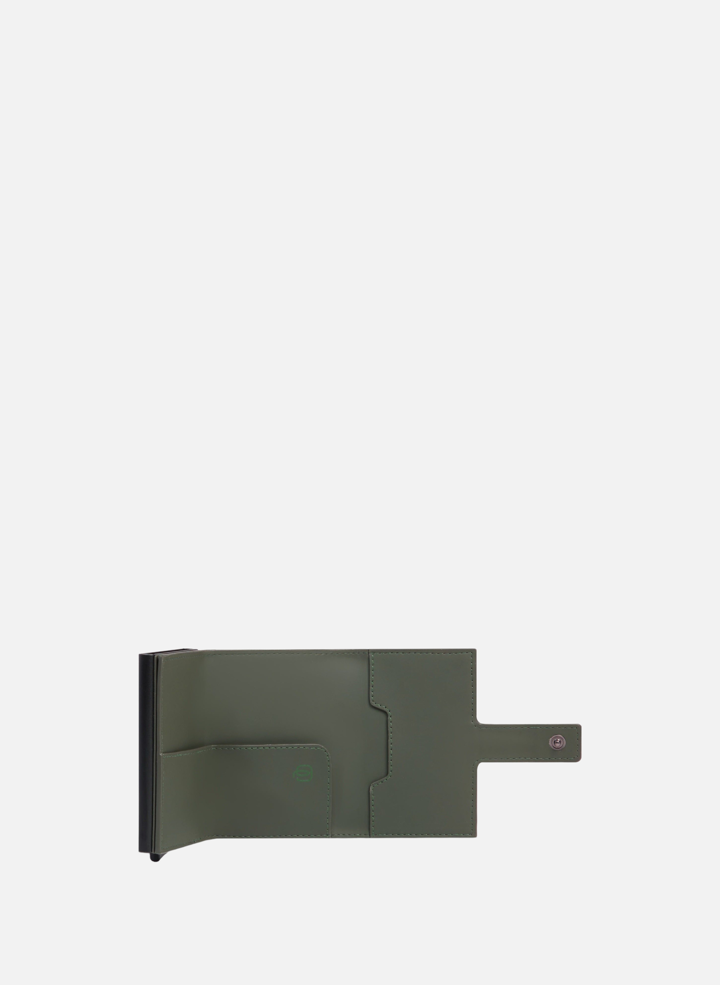 Porte-cartes pop-up automatique PIQUADRO Vert