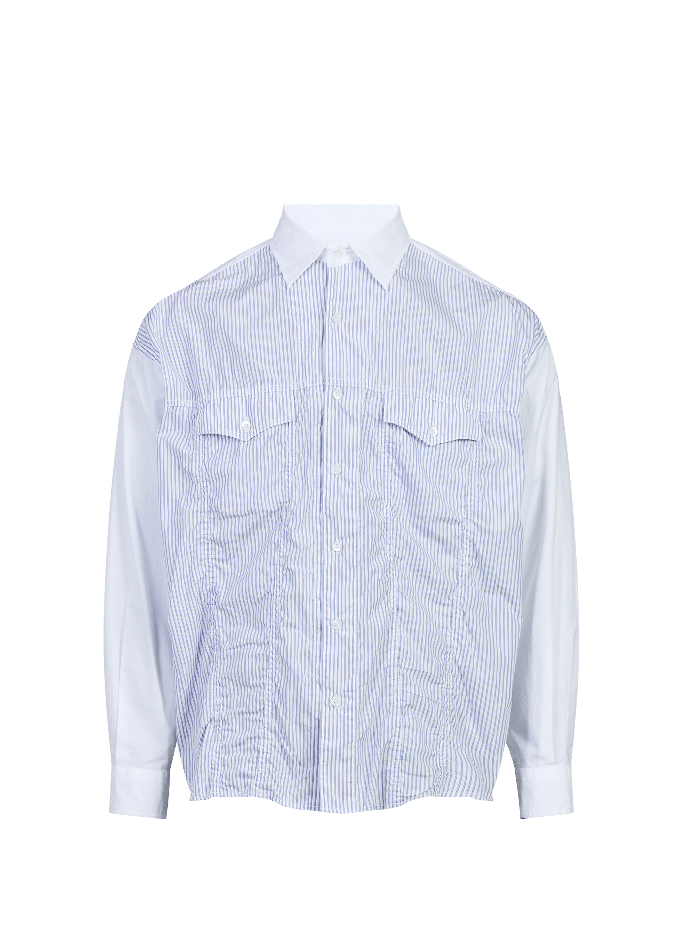 Straight Striped Cotton Shirt COMME DES GARCONS HOMME Multicolour