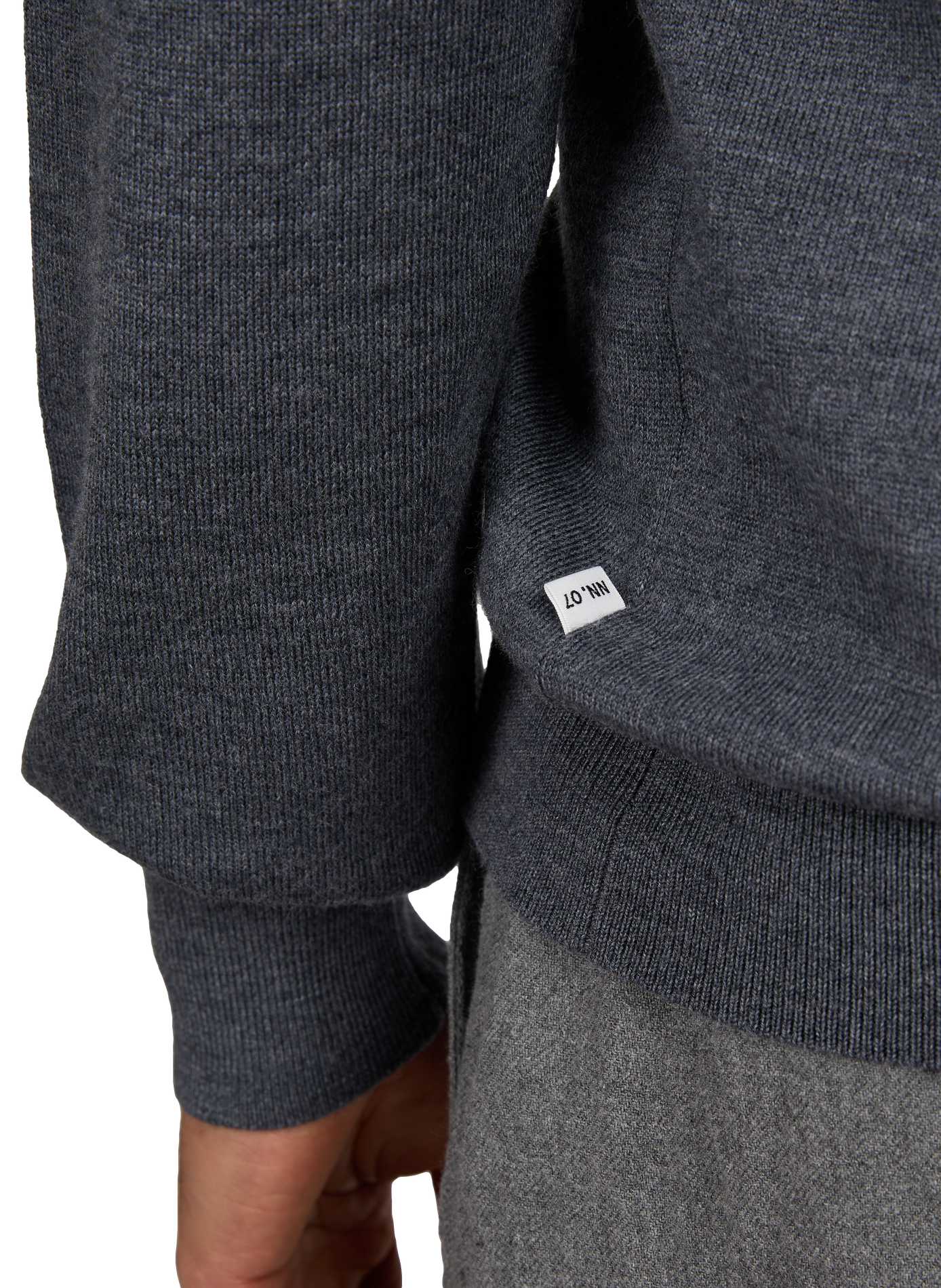 Pull droit en coton NN.07 Gris