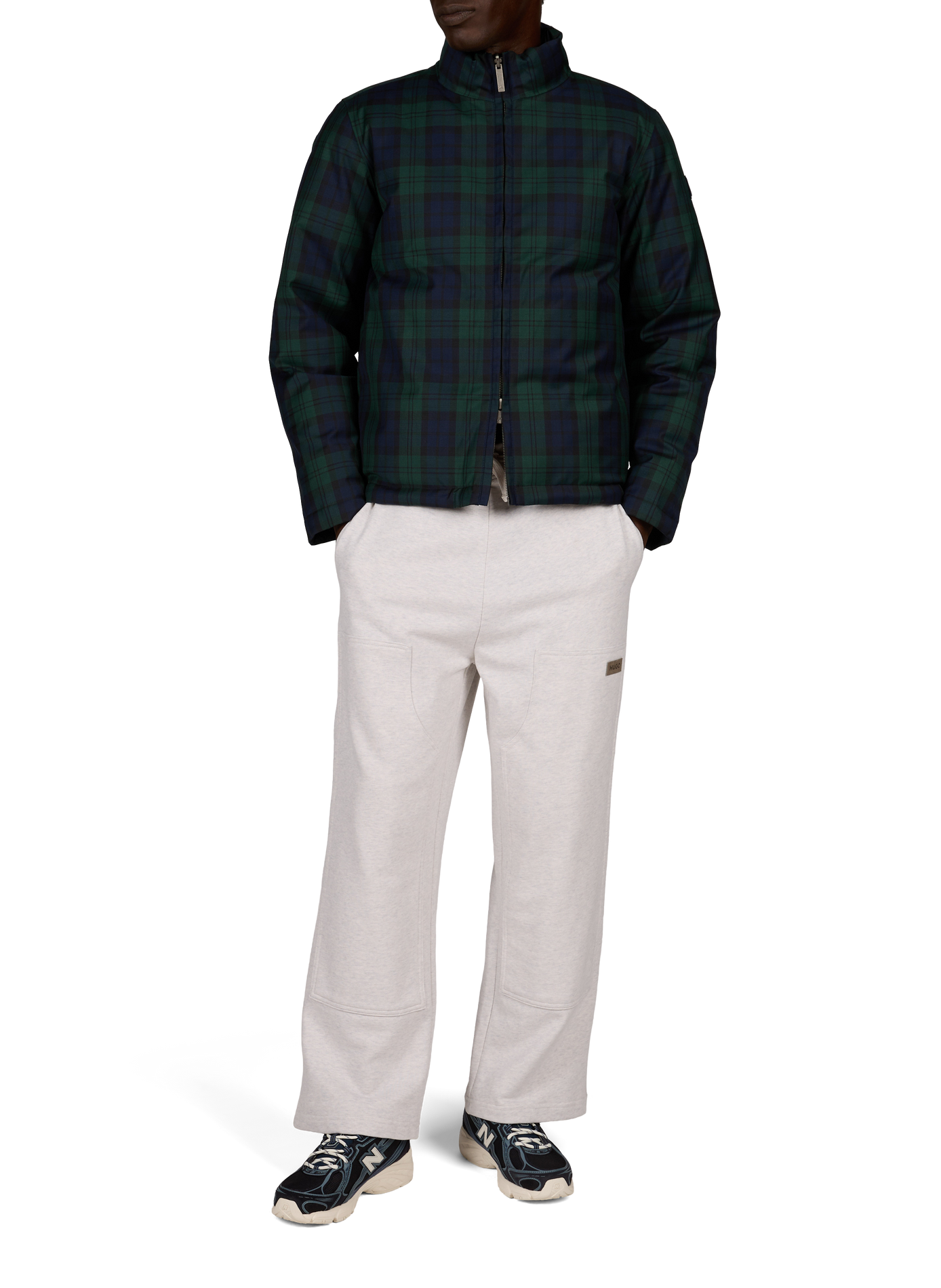 Reversible jacket in a wool blend K-WAY Blue