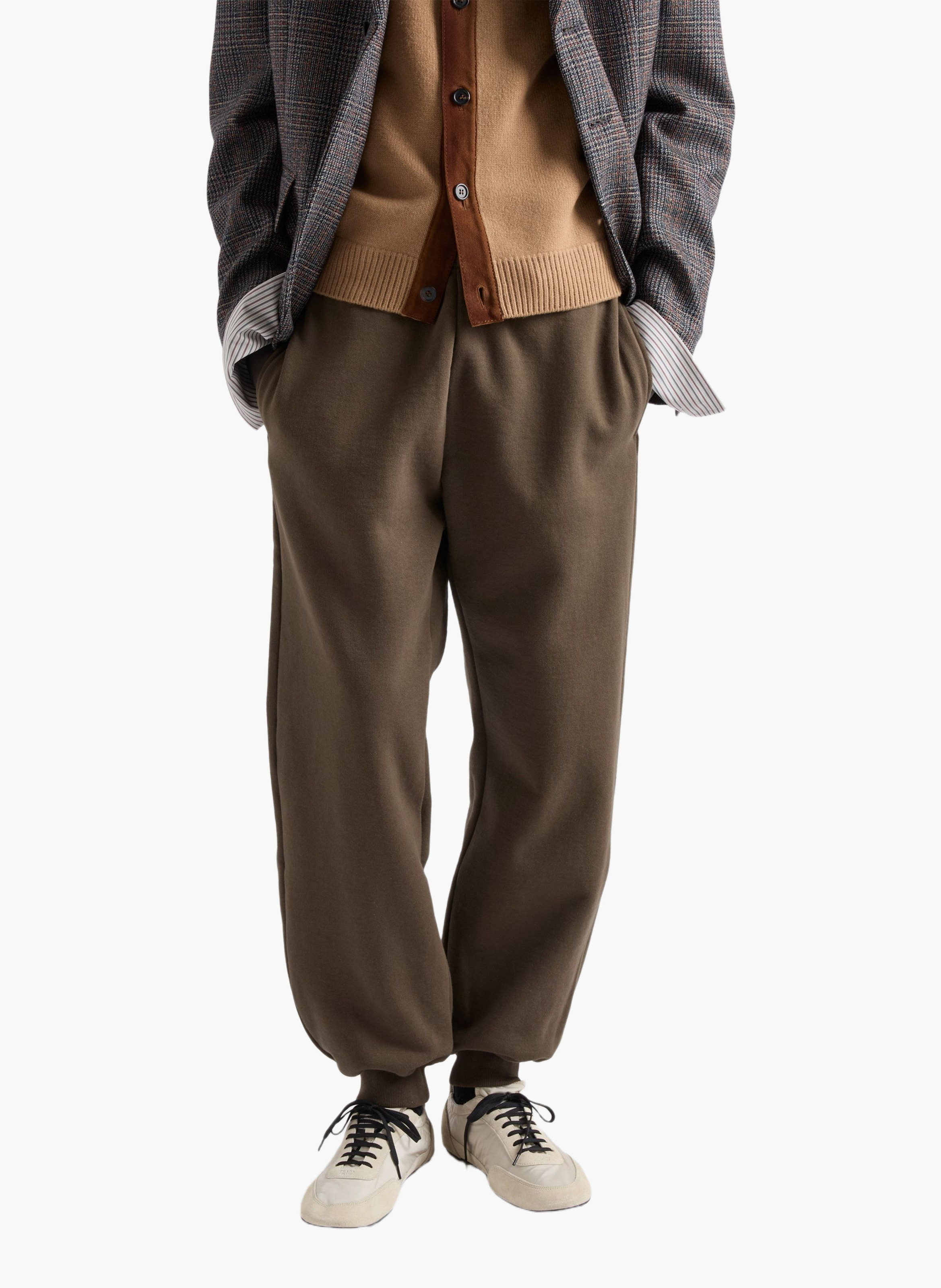 Pantalon en polaire PRADA Vert