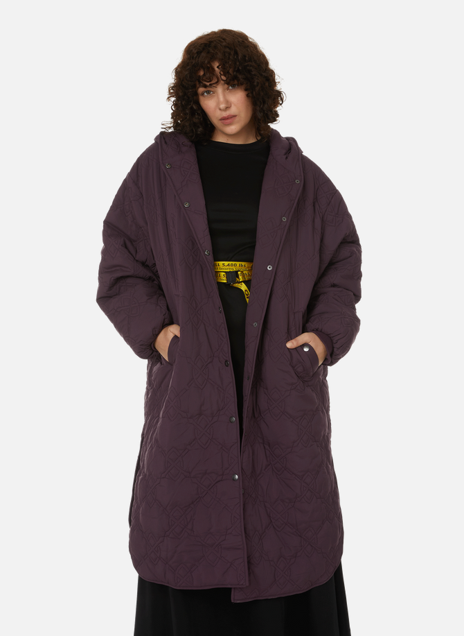 Long coat with logo stitching DAILY PAPER