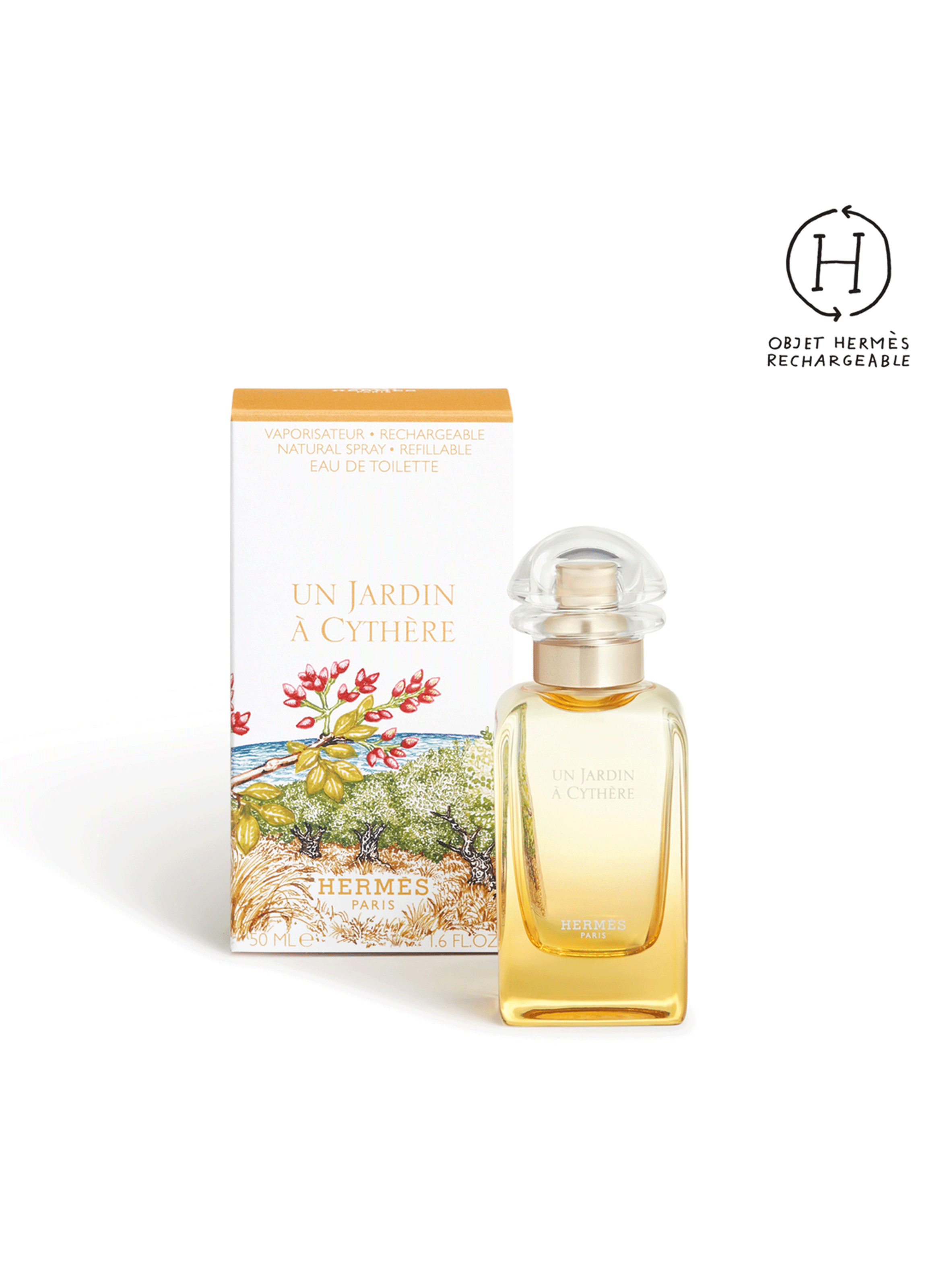 UN JARDIN à CYTHèRE, EAU DE TOILETTE HERMèS for BEAUTY