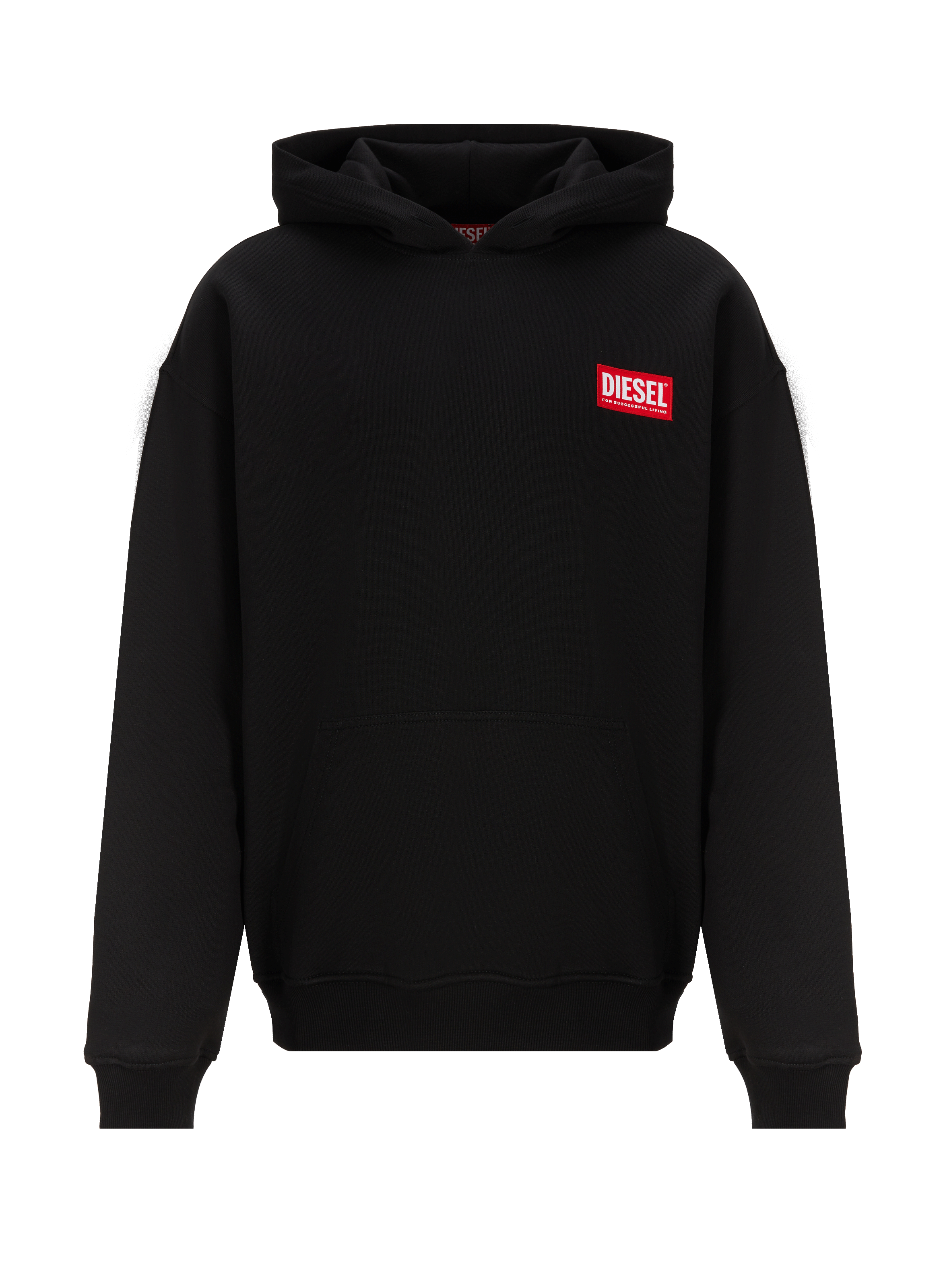 DIESEL Hoodie en coton  Noir