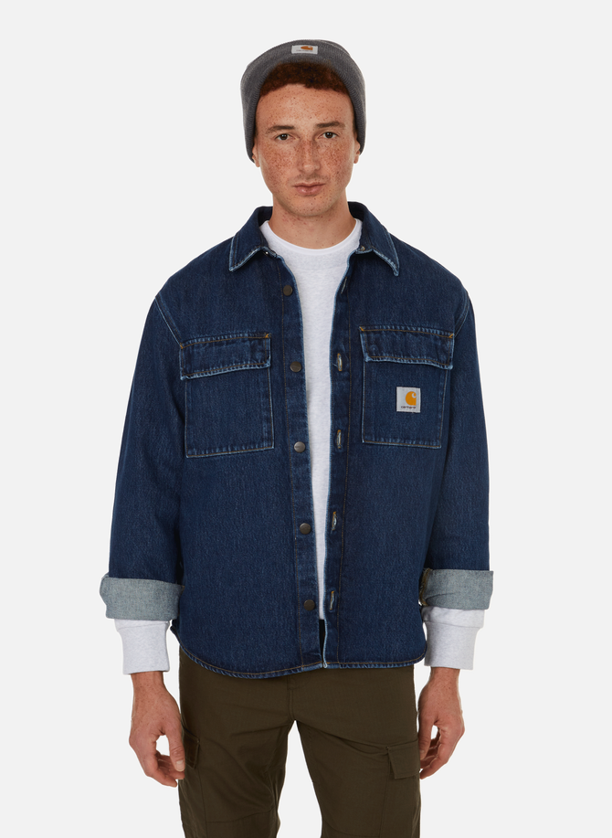 Denim jacket with logo on the back  CARHARTT WIP