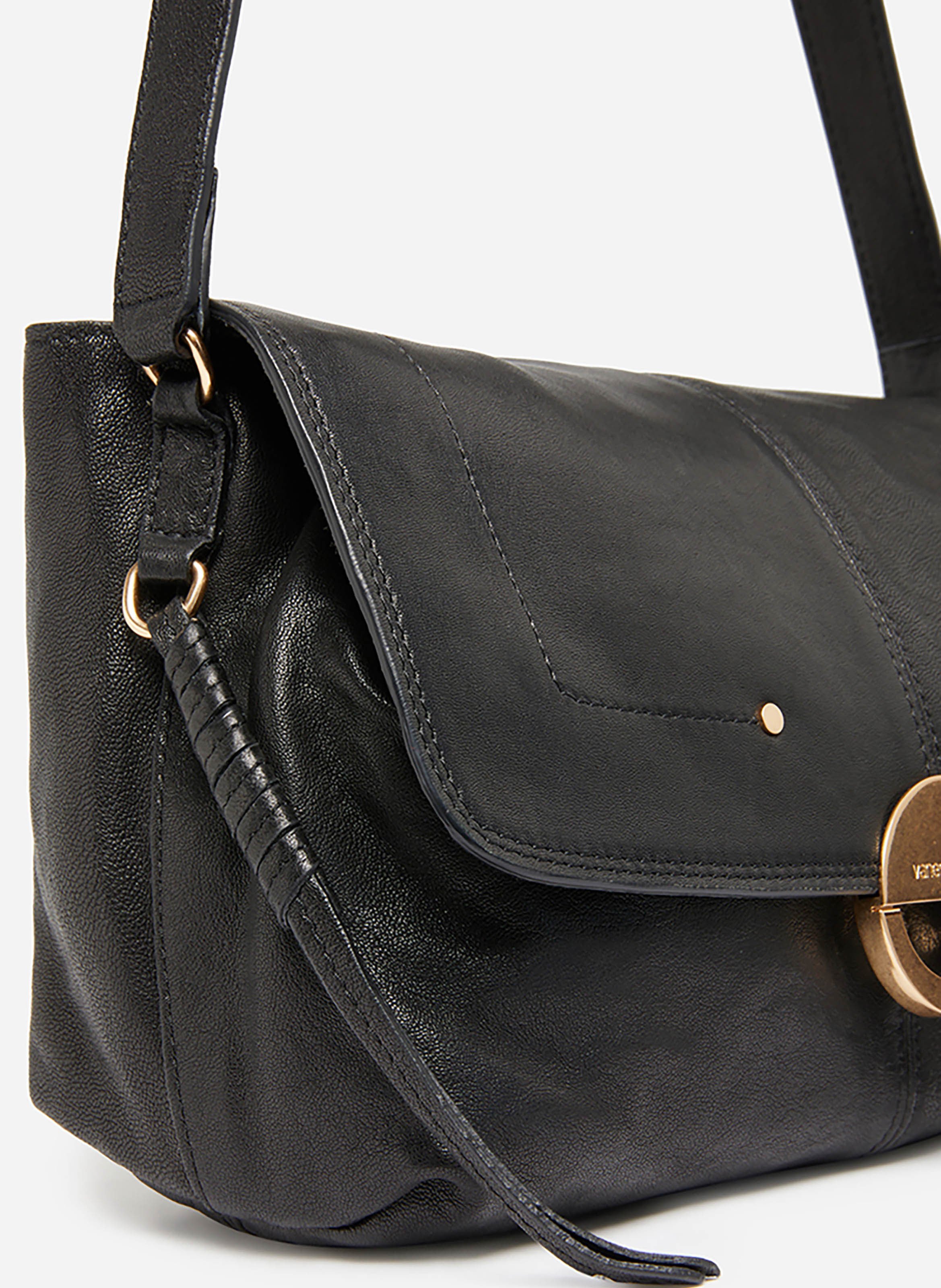 Grand sac othilia en cuir VANESSA BRUNO Noir