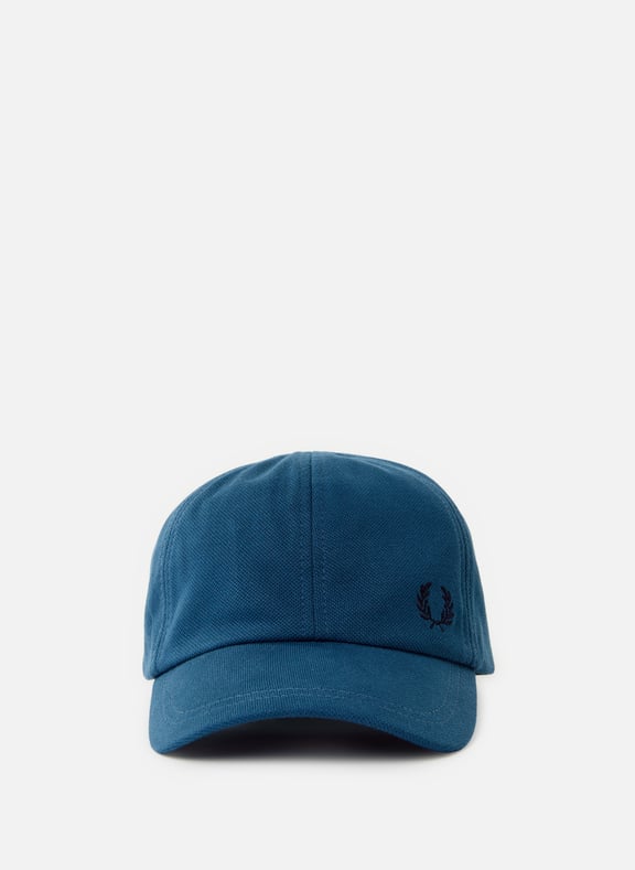 Cotton baseball cap Blue by FRED PERRY FRED PERRY Cotton baseball cap Blue