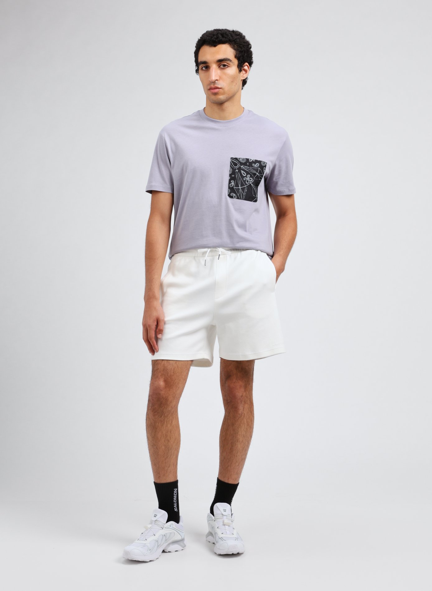 Classic Cotton T-Shirt Purple