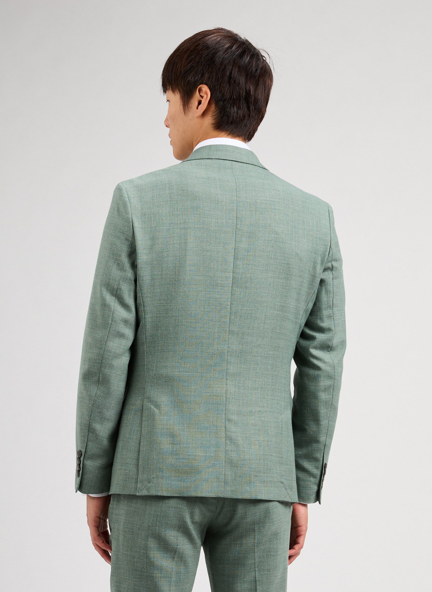 Slim fit suit blazer SELECTED Green