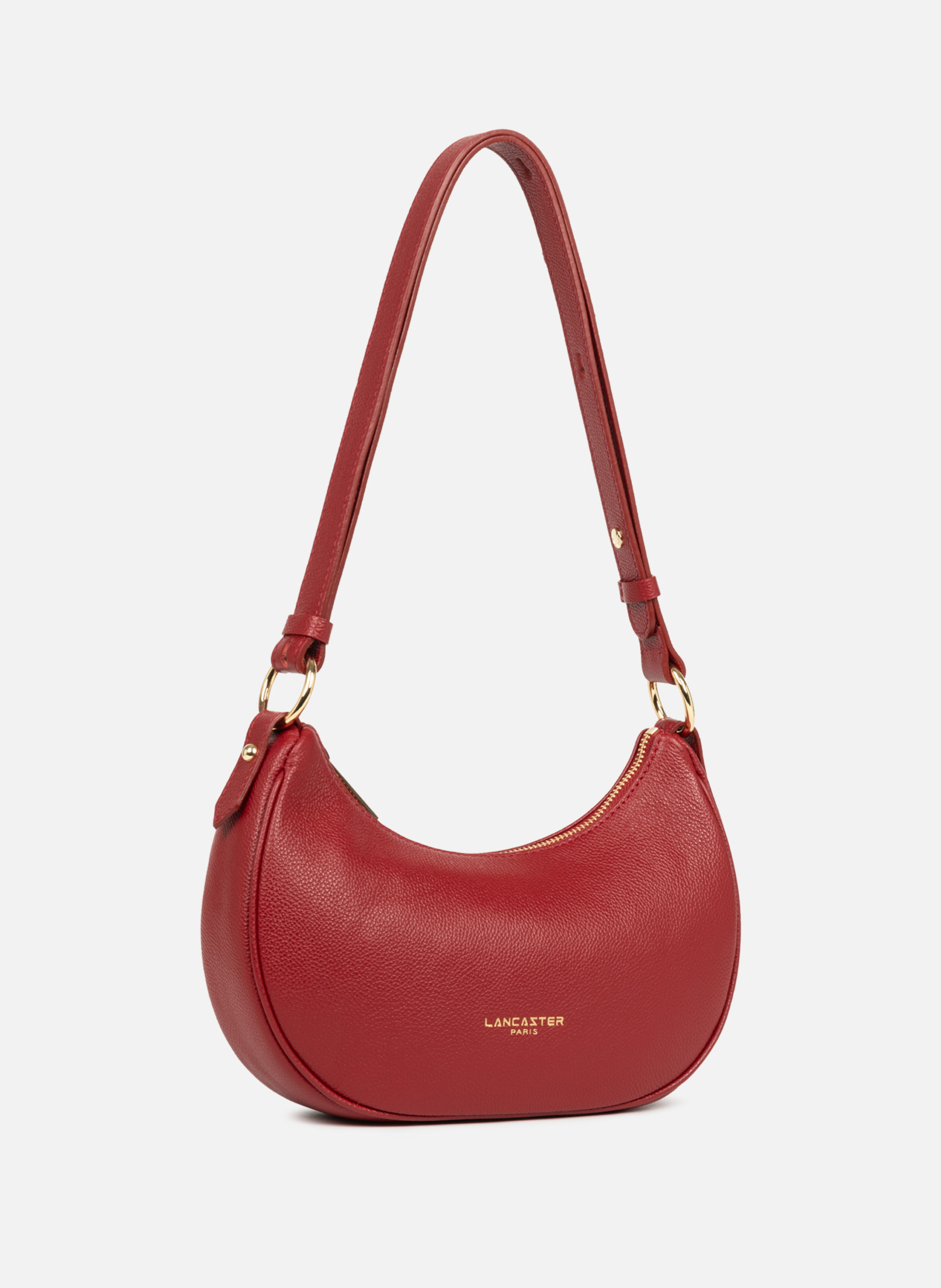 Petit sac besace - milano aria LANCASTER Rouge