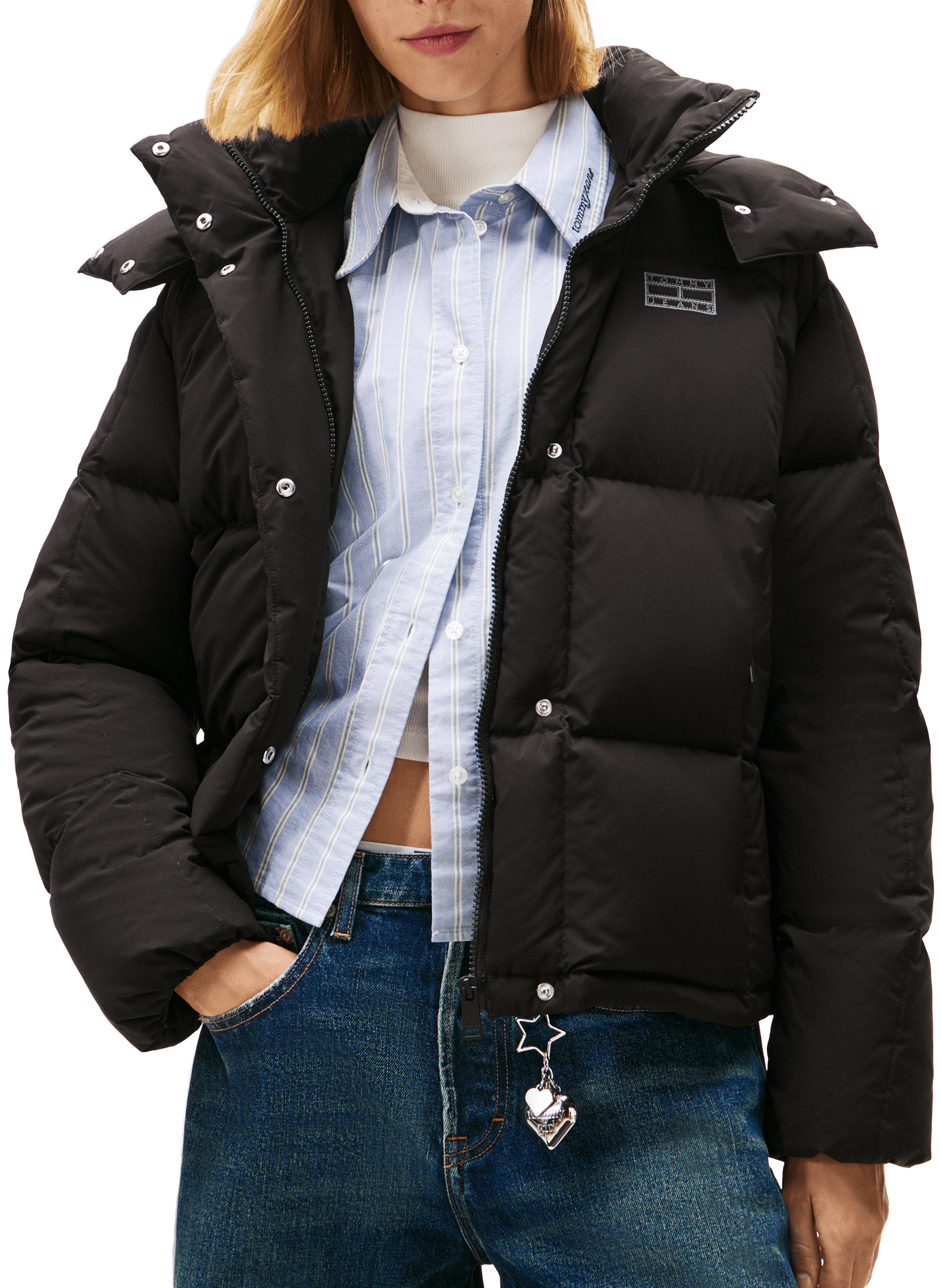 TOMMY HILFIGER Doudoune Alaska à capuche Noir