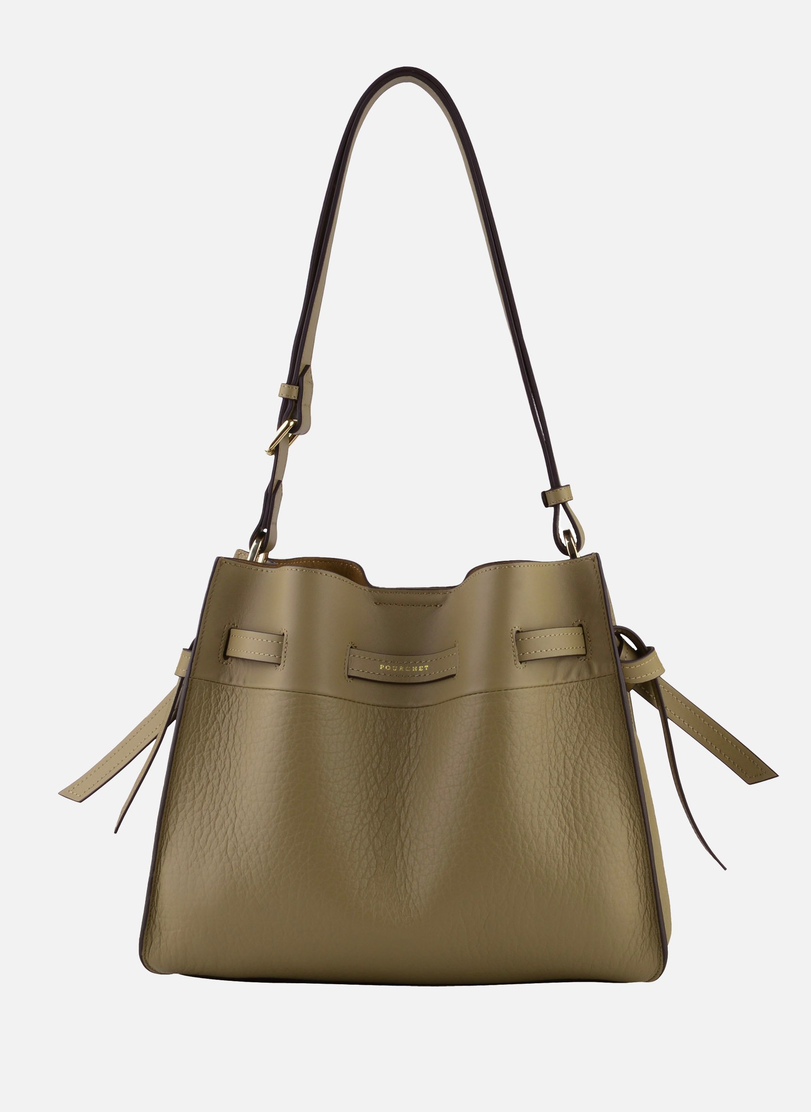 POURCHET Blossom - sac porté épaule Marron