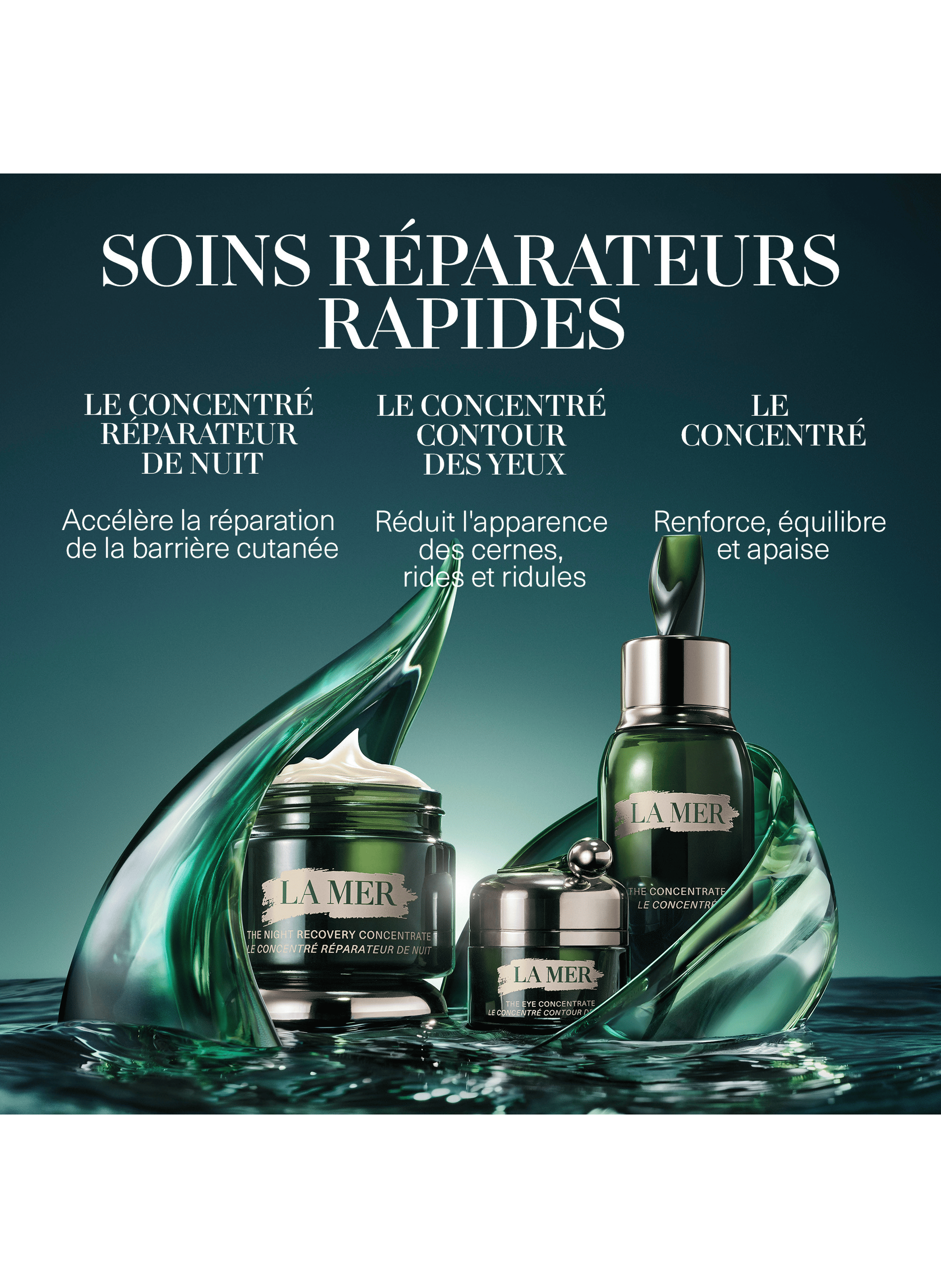 Le Concentré Réparateur de Nuit - Sérum de nuit LA MER No color