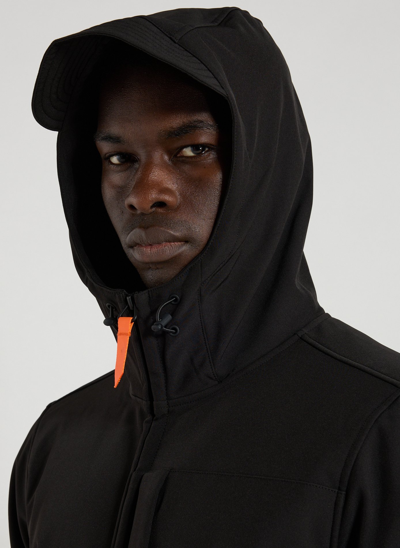 Veste à capuche softshell Rony GERTRUDE ET GASTON Noir