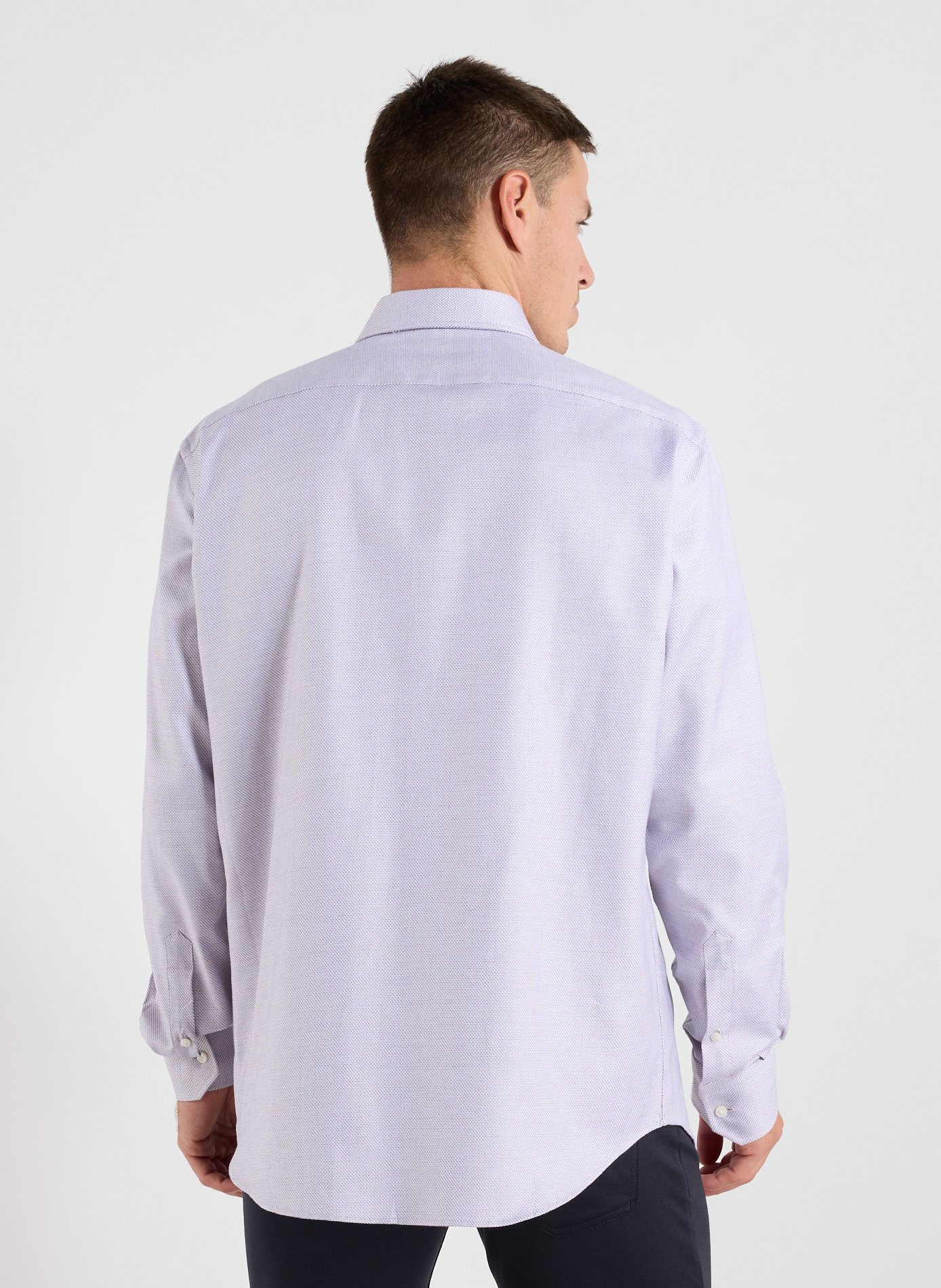 Chemise regular en coton BOSS Multicolore