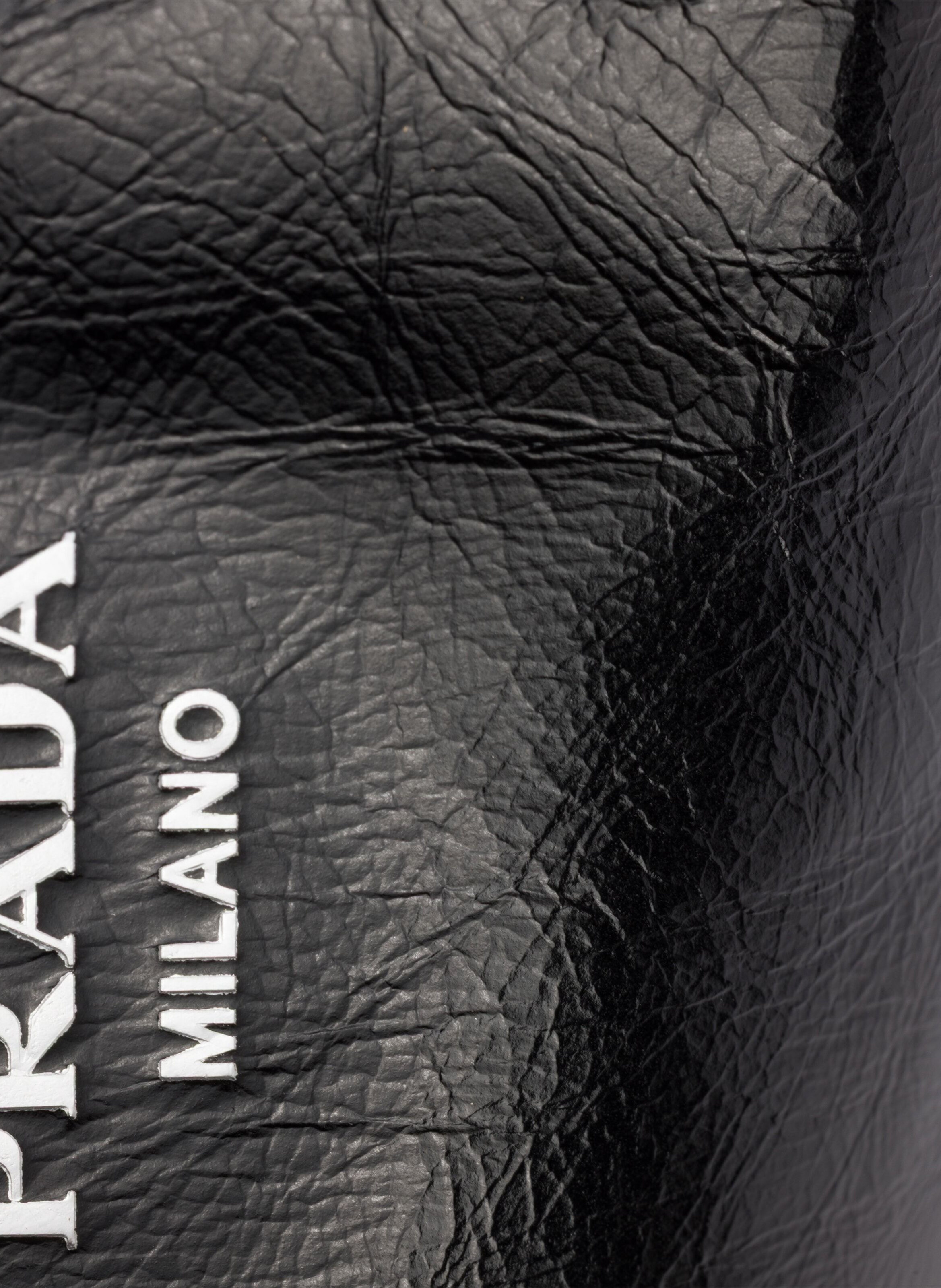 Sac à bandoulière en cuir Noir