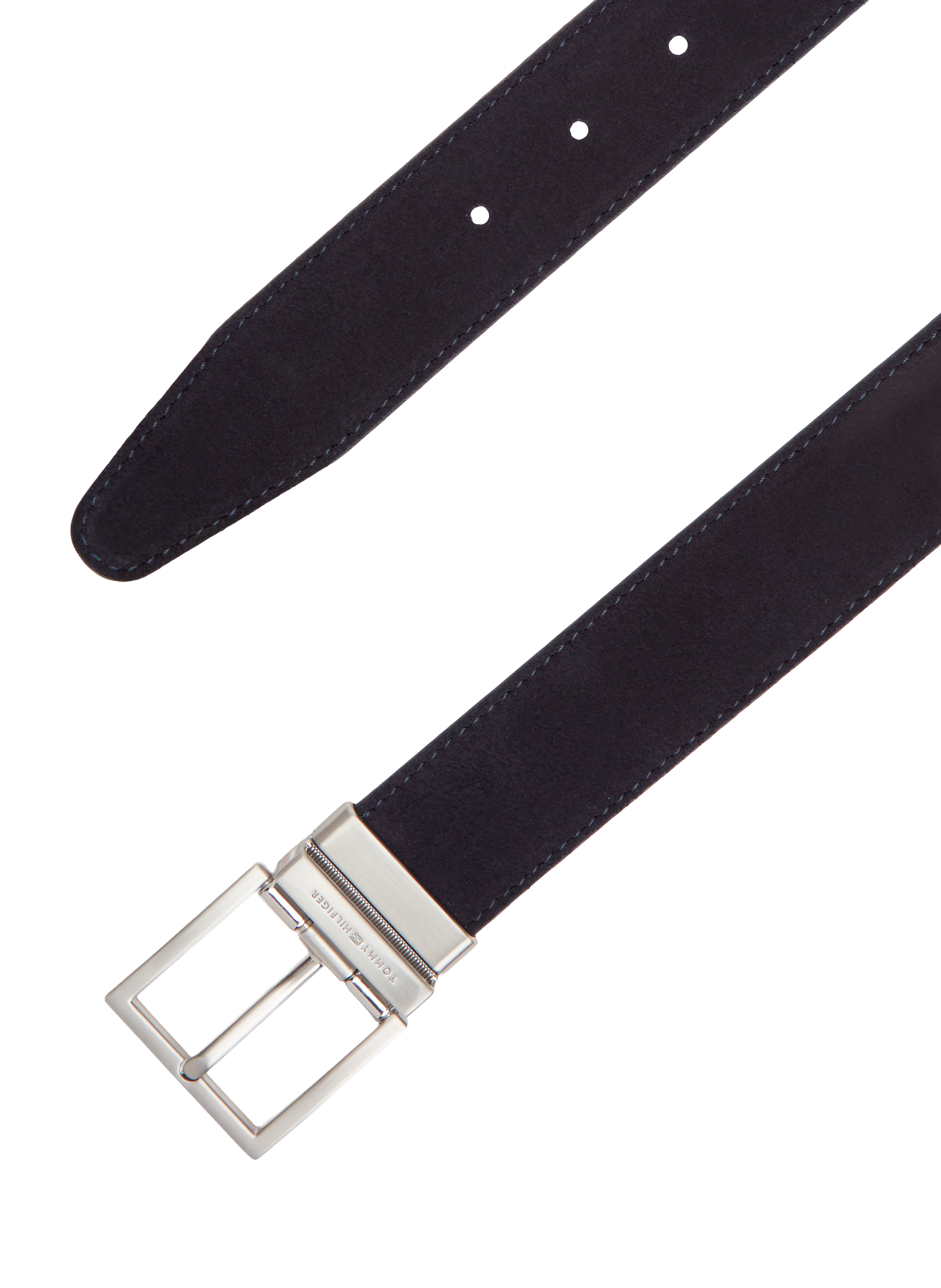 Ceinture en cuir de vache TOMMY HILFIGER Noir
