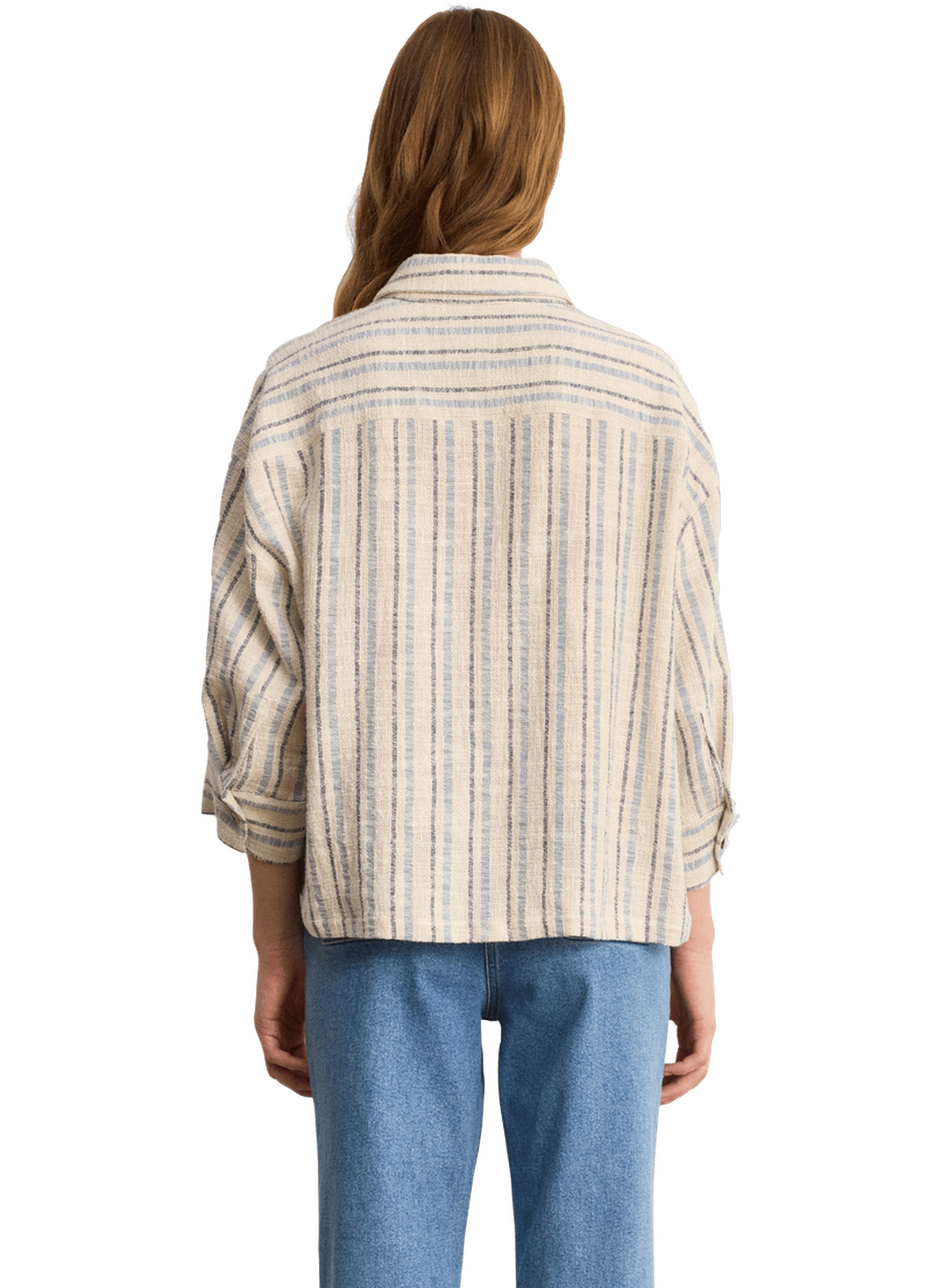 Surchemise à rayures - chanty PABLO Blanc