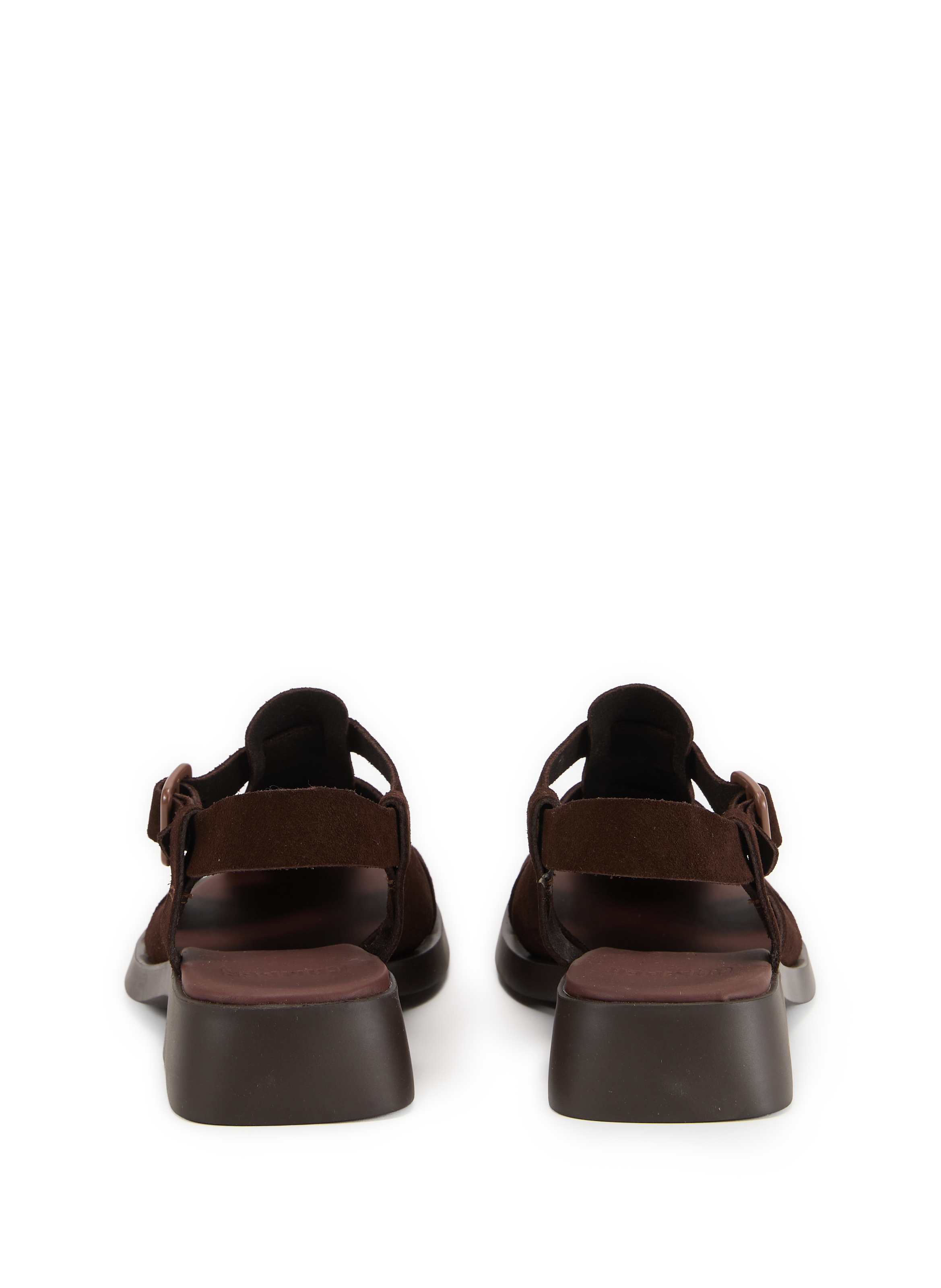 Sandales Dana en cuir de vache CAMPER Marron