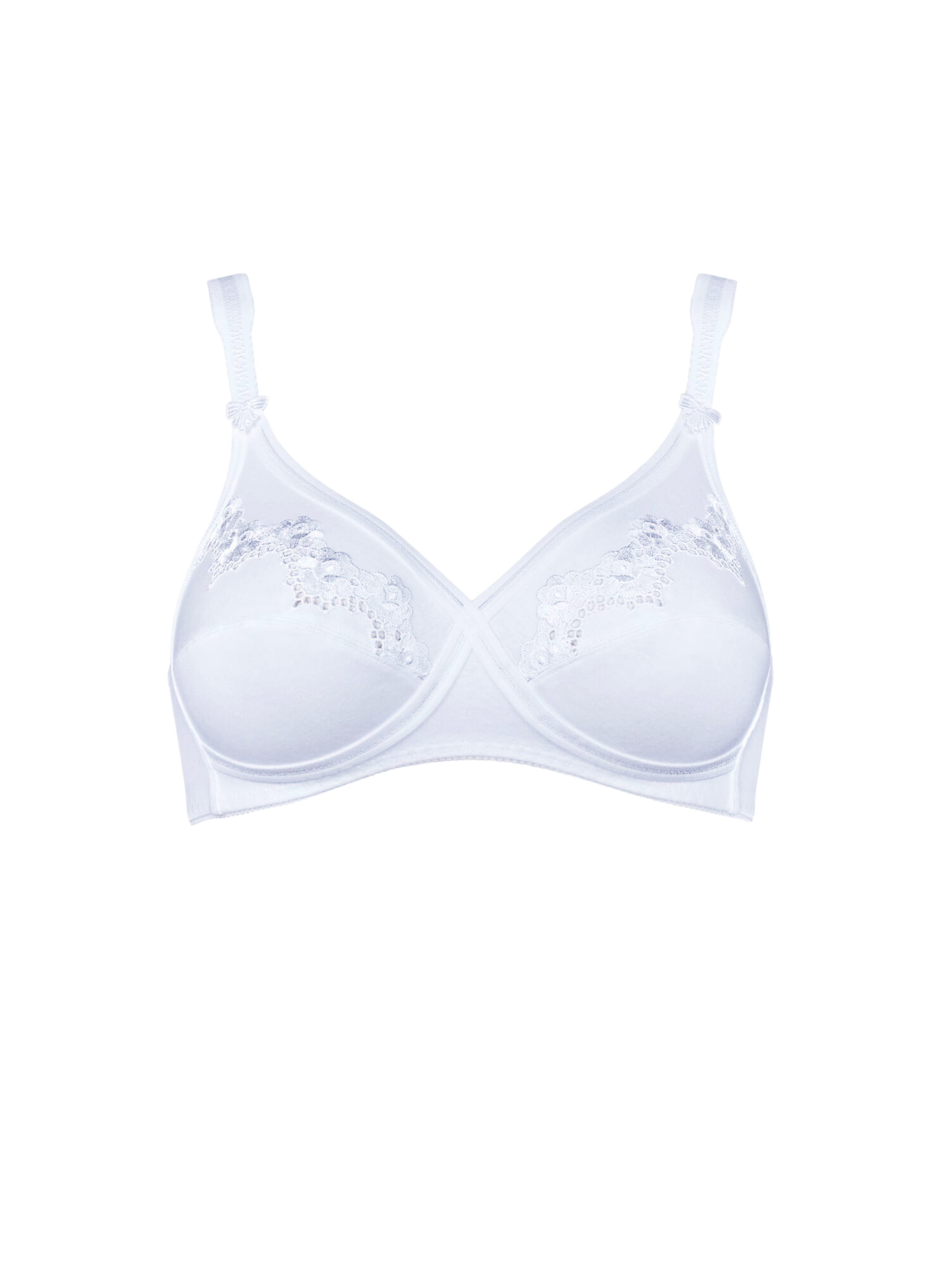 Lace Detail Bra TRIUMPH White