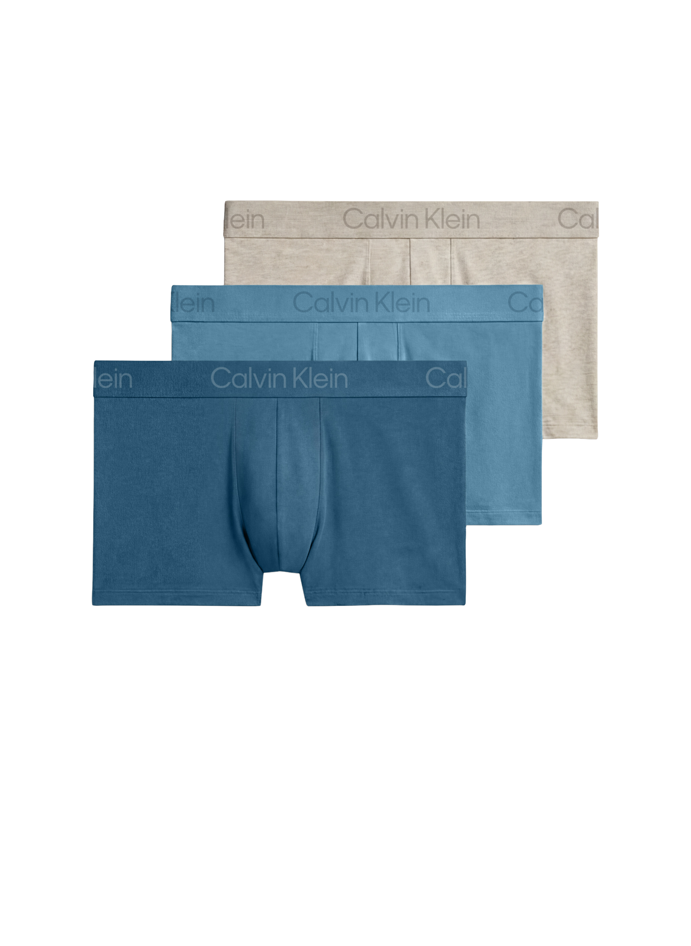Lot de 3 boxers  CALVIN KLEIN Multicolore