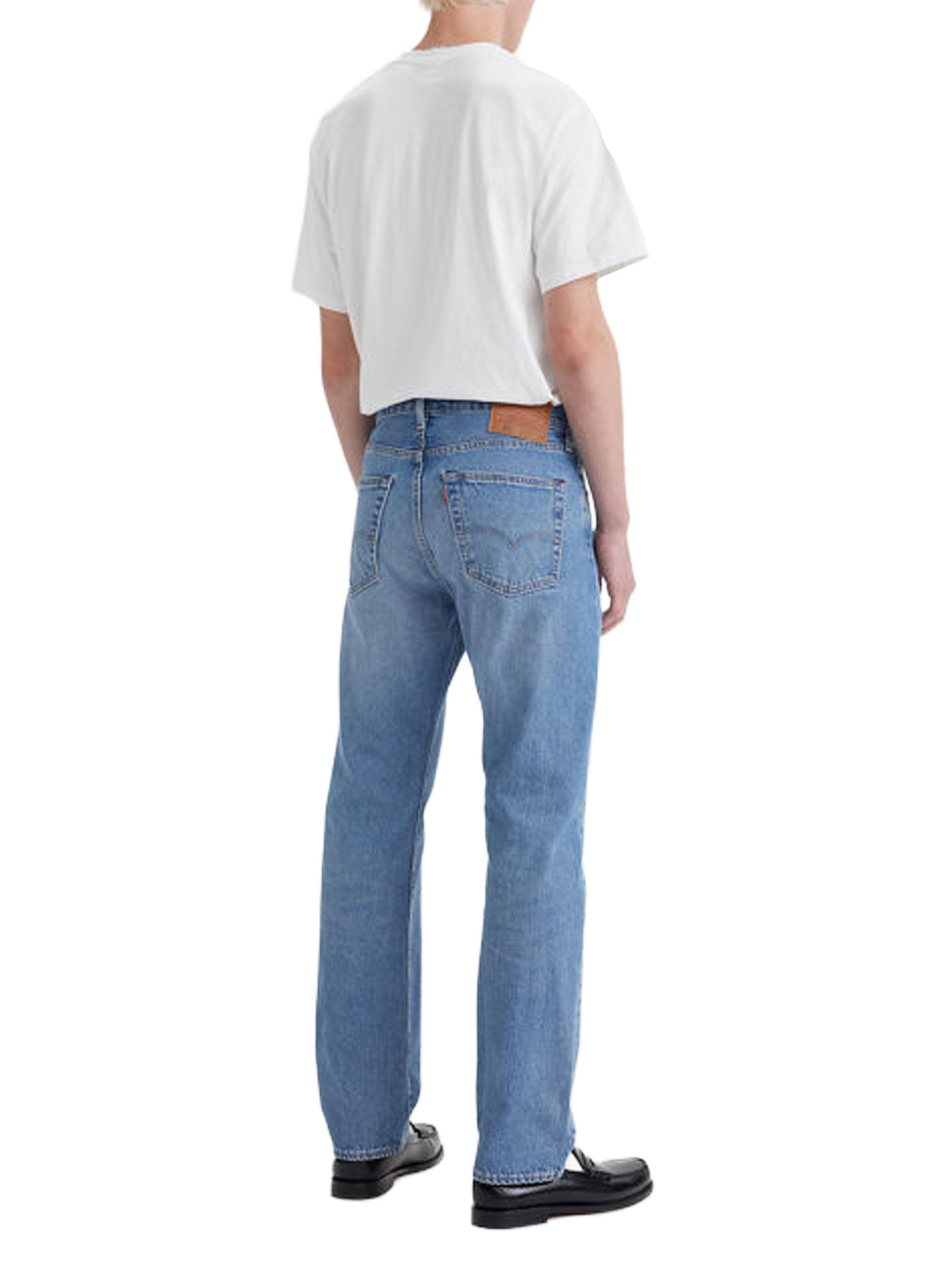 501 straight leg jeans in cotton LEVI'S Blue